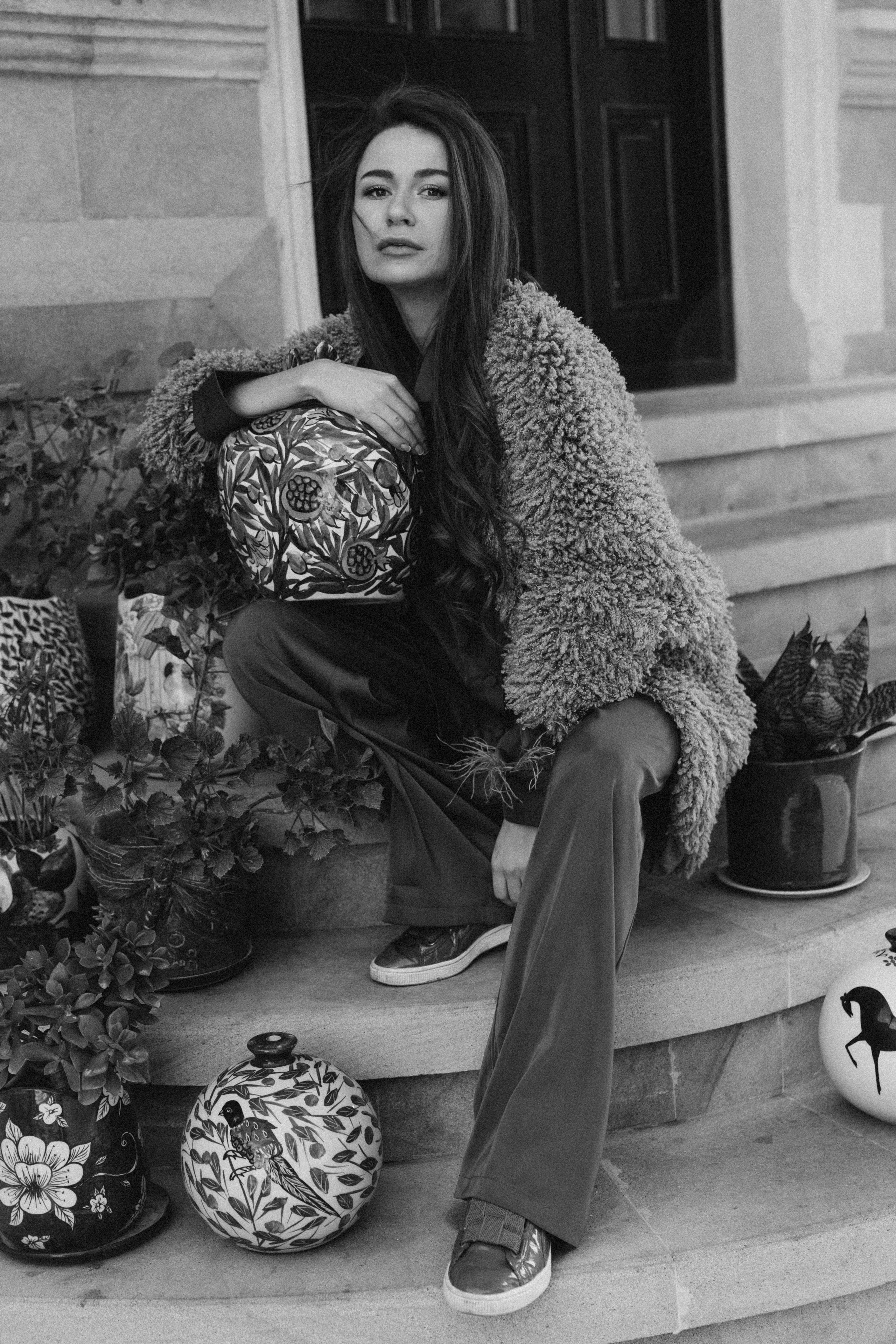 Екатерина в старом городе Баку. Фотограф в Баку Екатерина Ракитянская