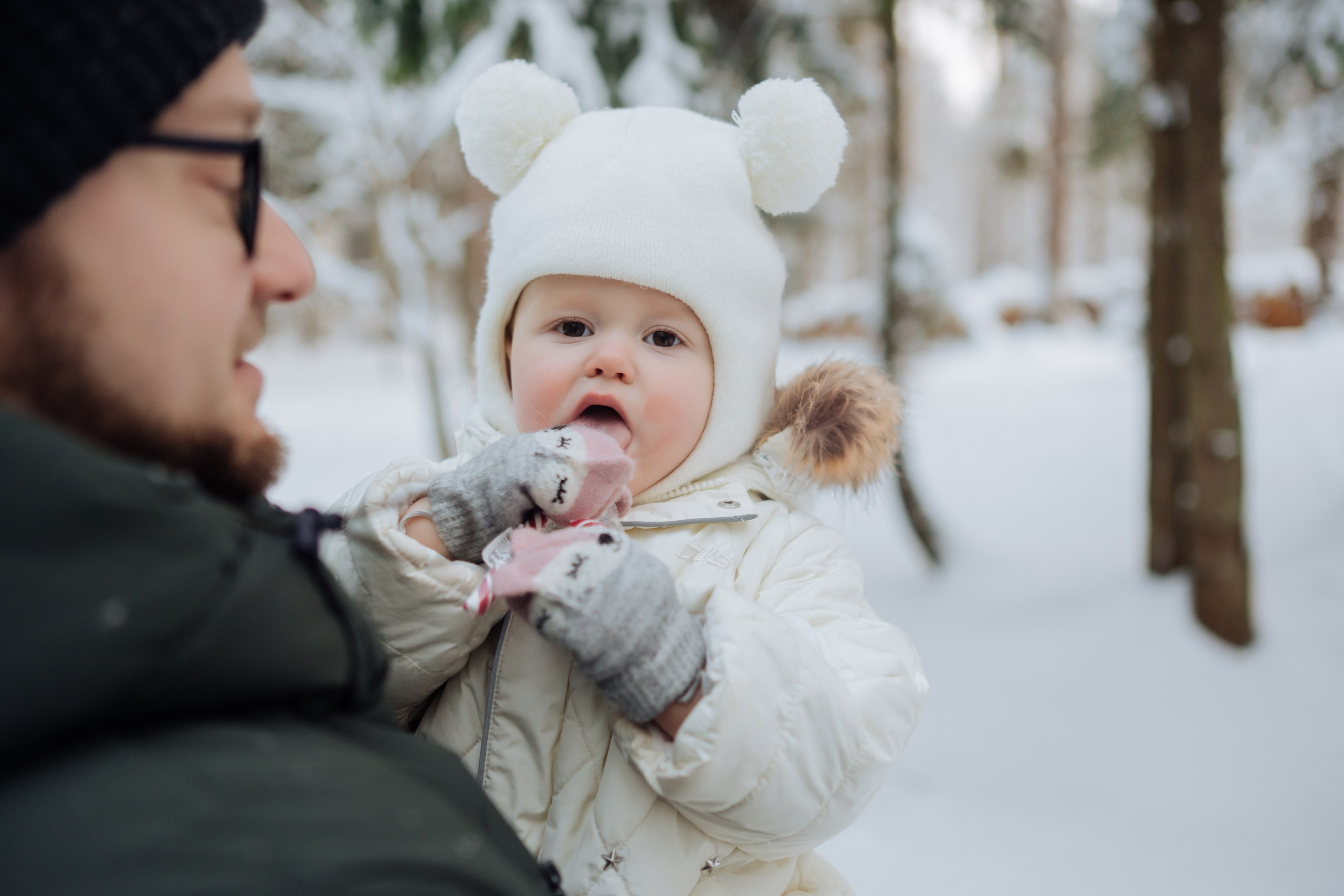 В зимнем лесу. Семейный и свадебный фотограф в Красногорске Анастасия Тихонова