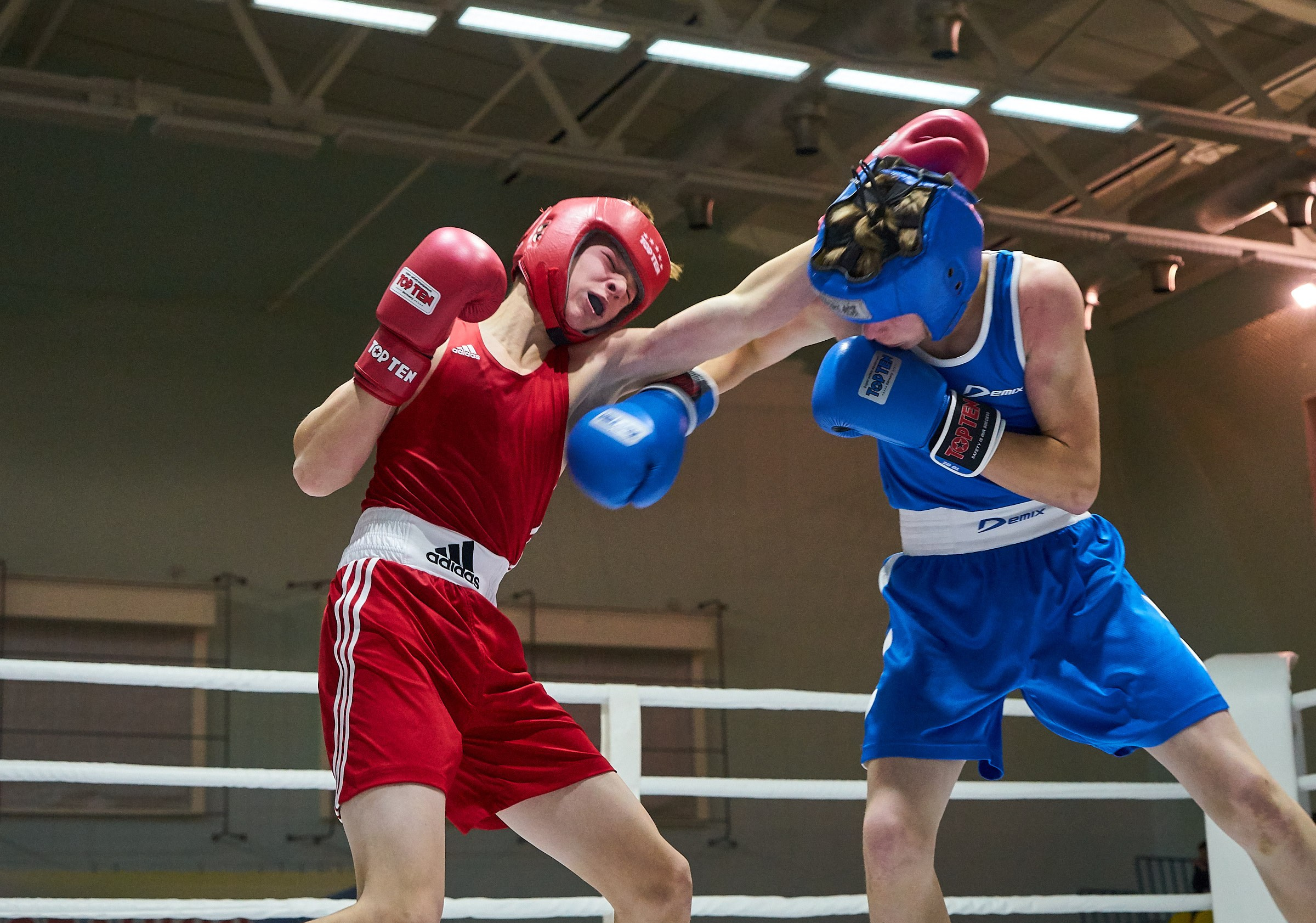 Соревнования по боксу 2017 г. Тюмень. Фотограф Станислав Баев