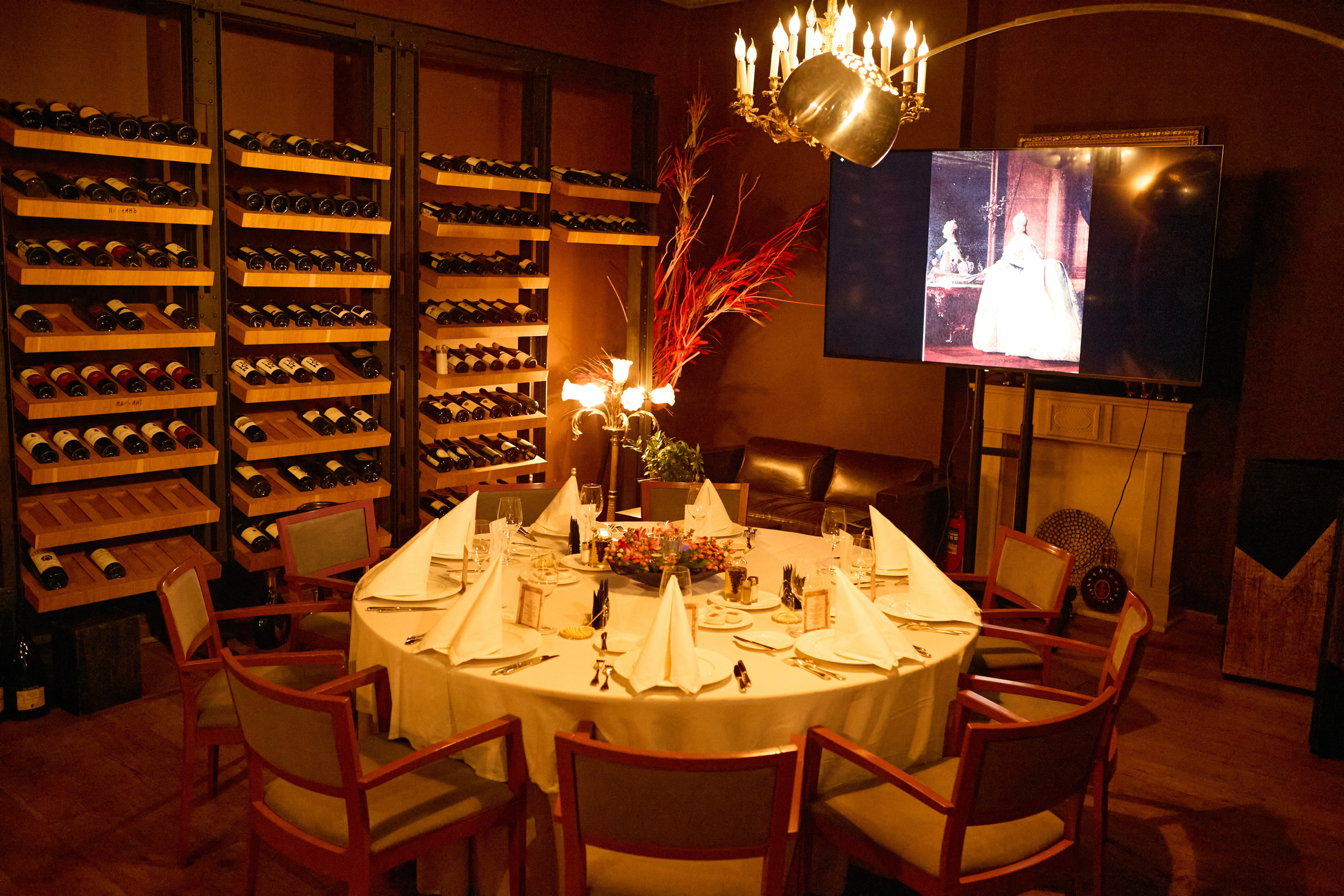 Evening on Nevsky Prospect Street at the Palkin Restaurant. Фотограф в Санкт-Петербурге Владимир Тихомиров