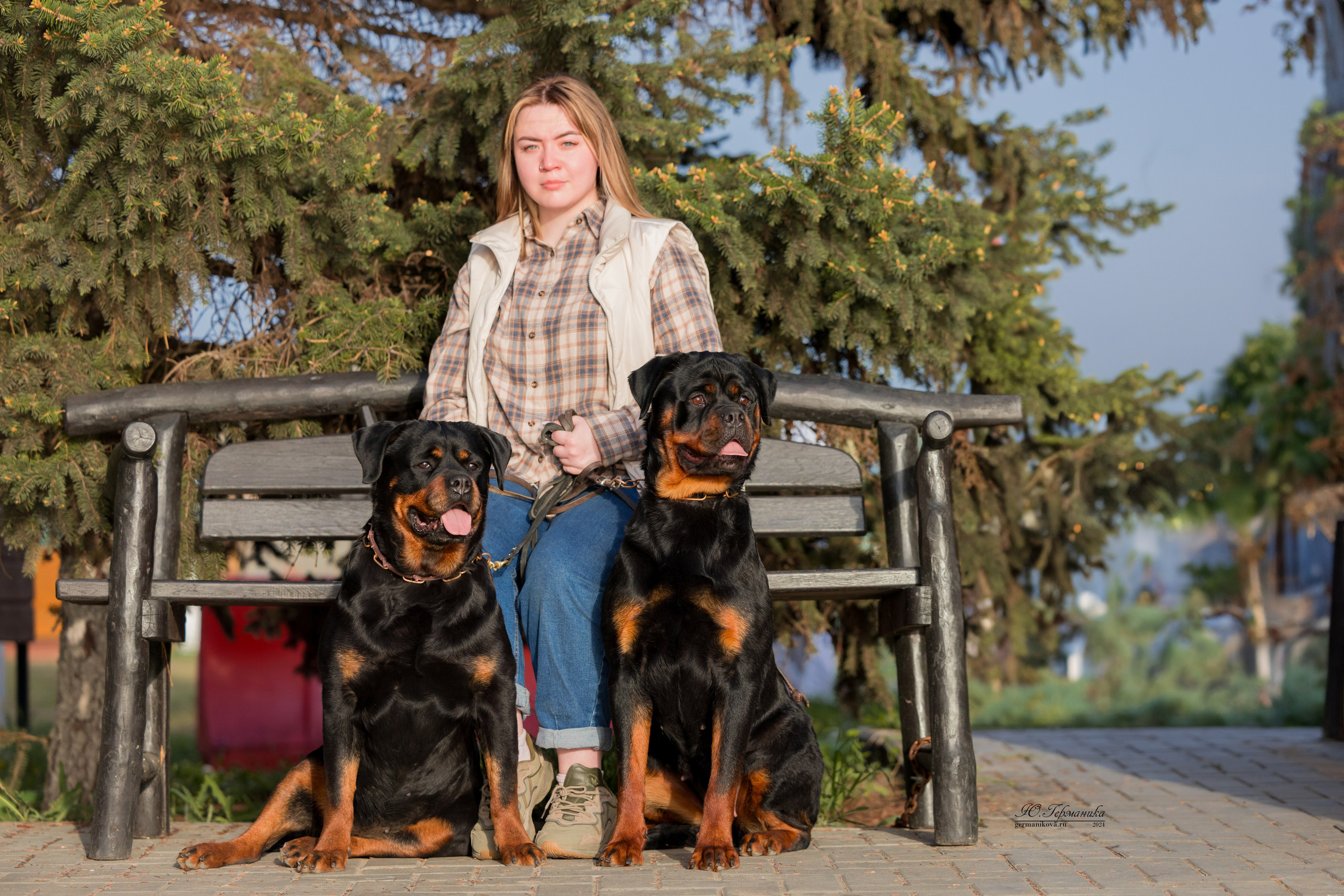 Саратов 2 х моно ротвейлеров 28-29.04.2024. Фотограф-анималист Юлия Германика
