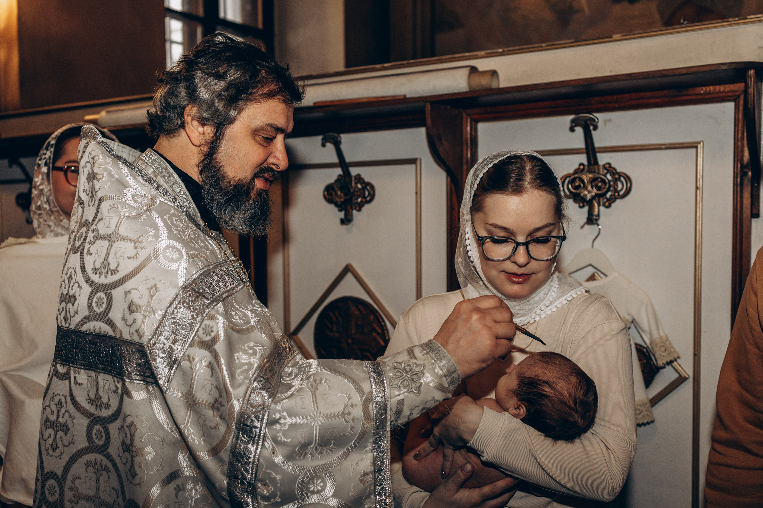 Крещение в Храме Воскресения Словущего в Даниловской Слободе. Главная