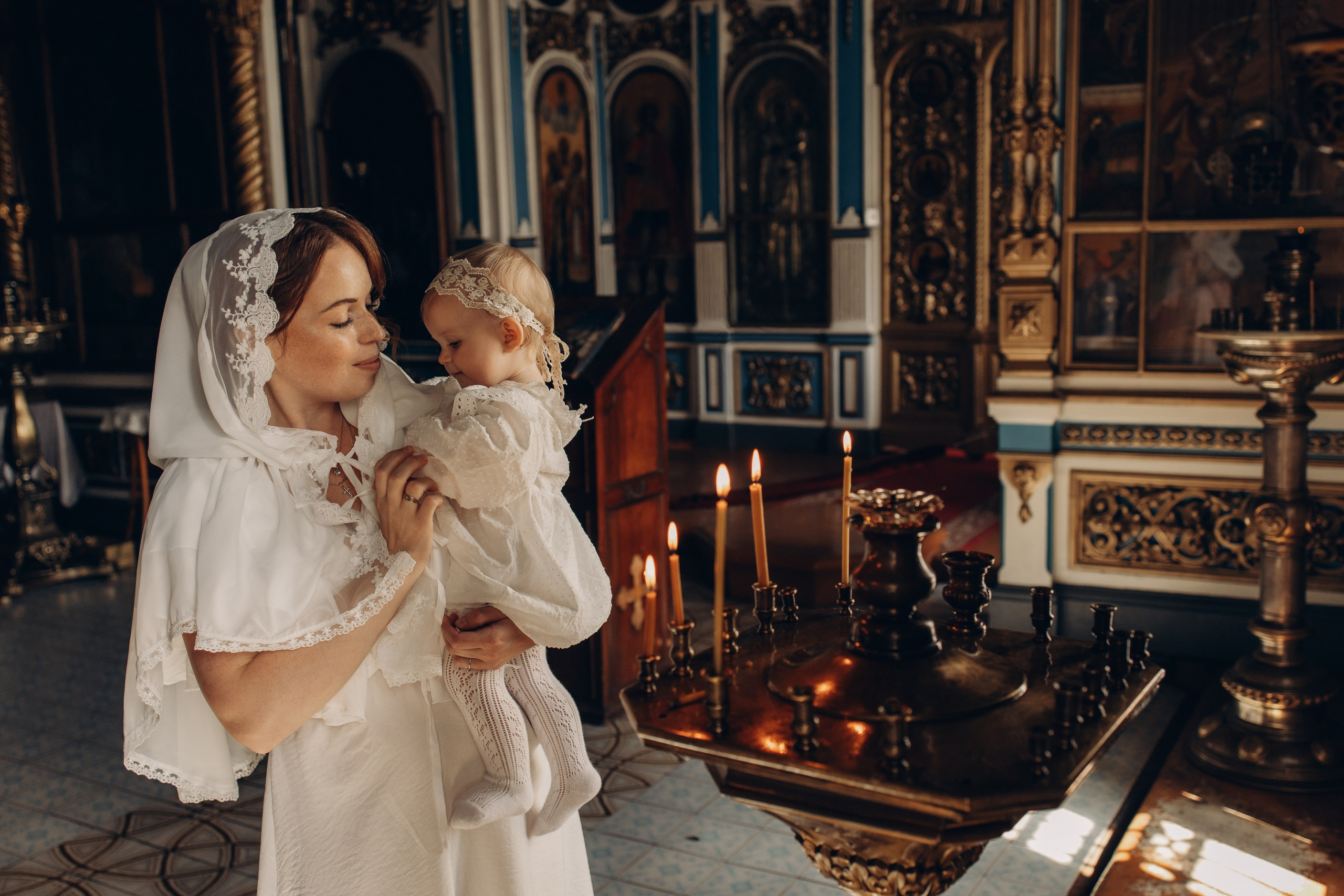 Крещение Есении. Главная