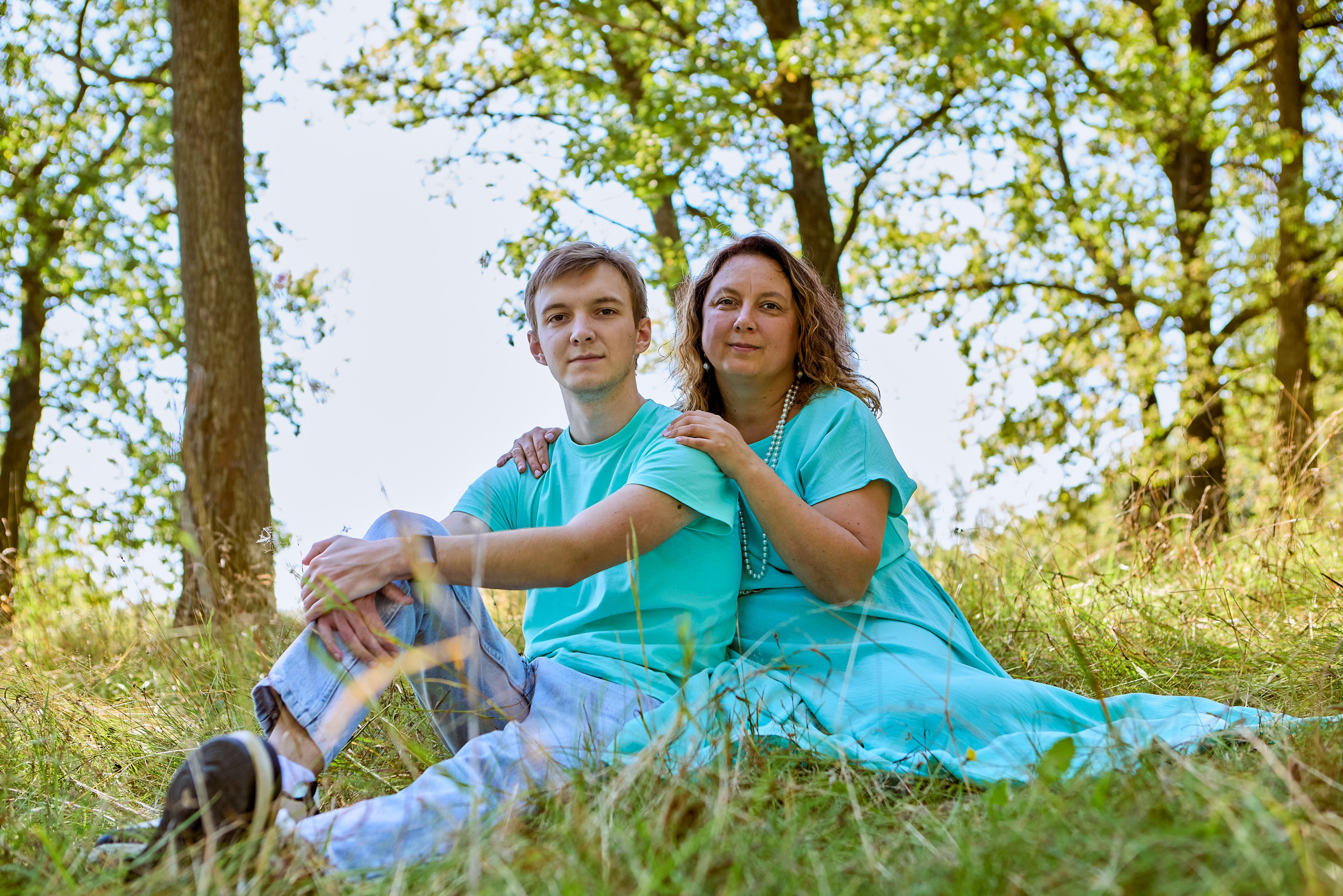 Семейная фотосессия в последний день лета