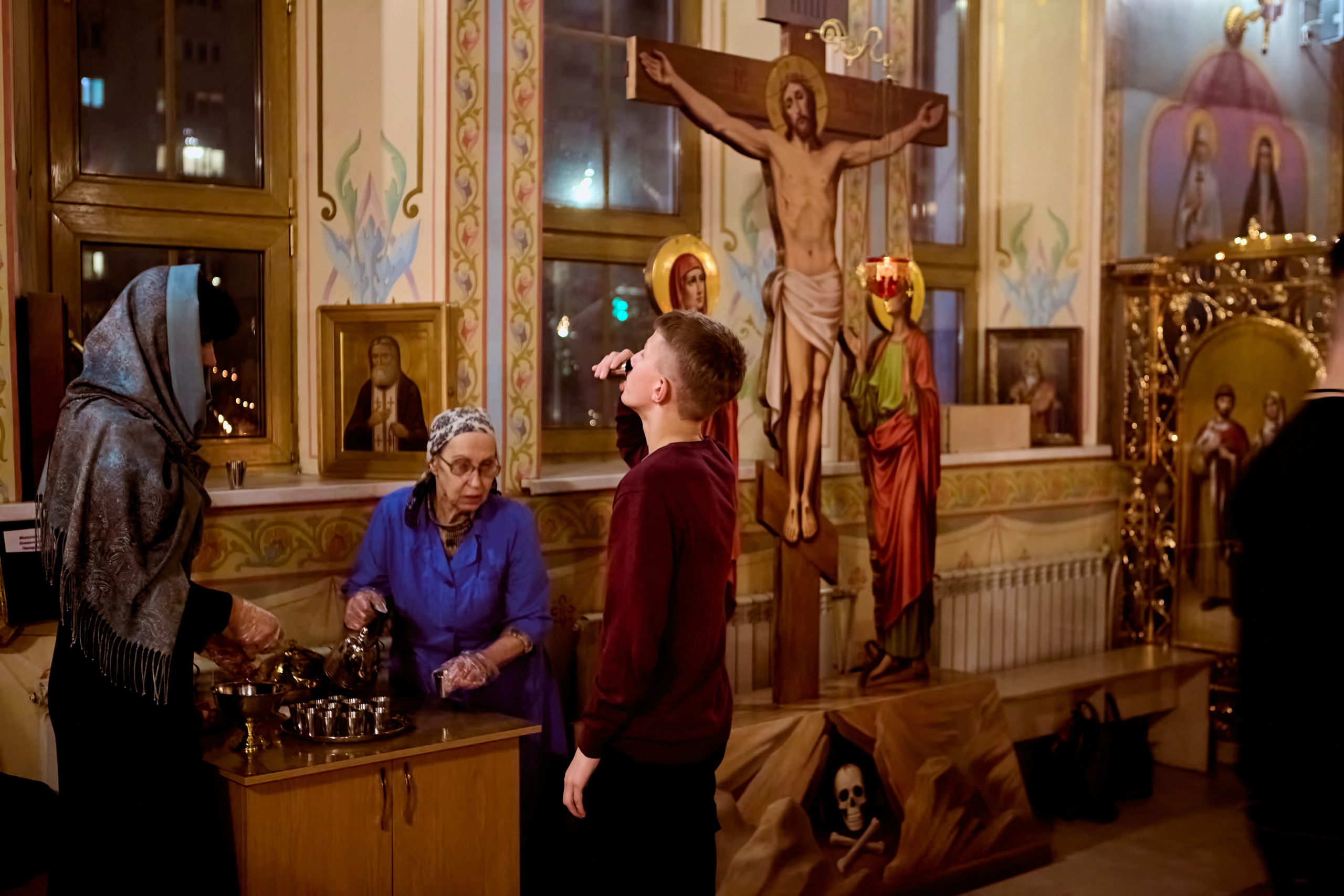 Литургия в Новогоднюю Ночь 2025