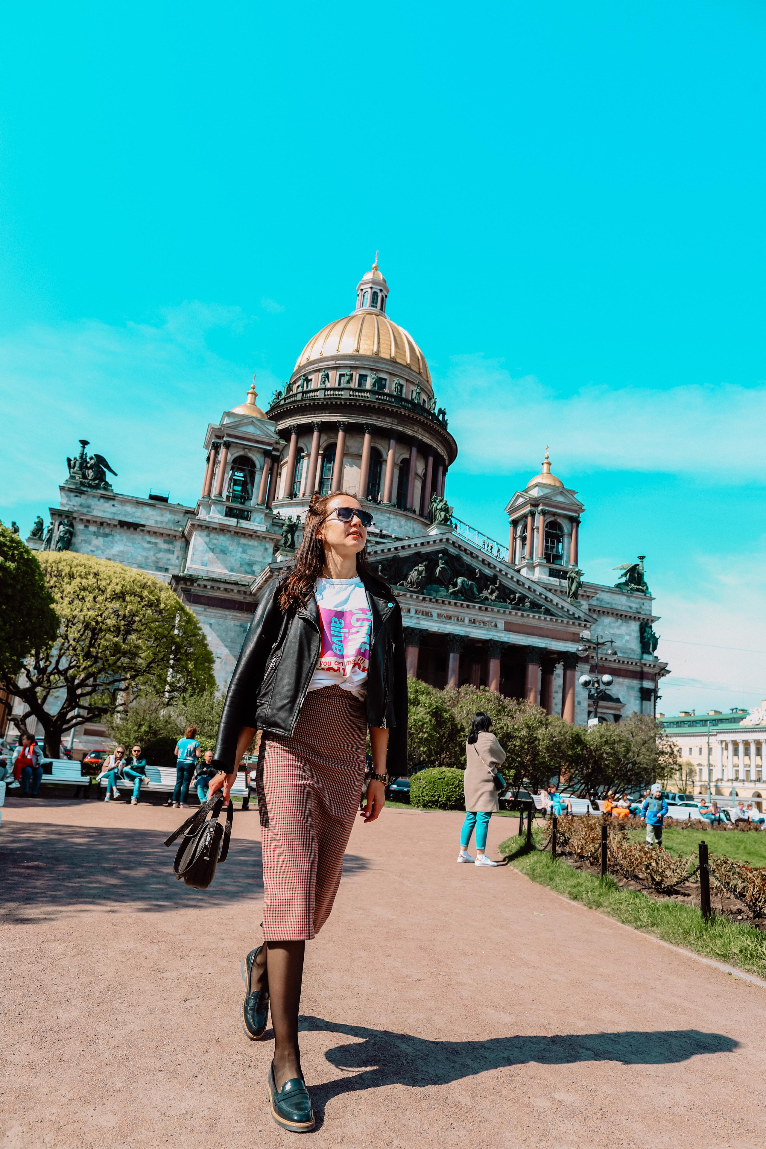 Лето 2021Катя Исакиевский собор + Новая Голландия. Фотограф и Видеограф в Санкт-Петербурге Алиса Шандрик