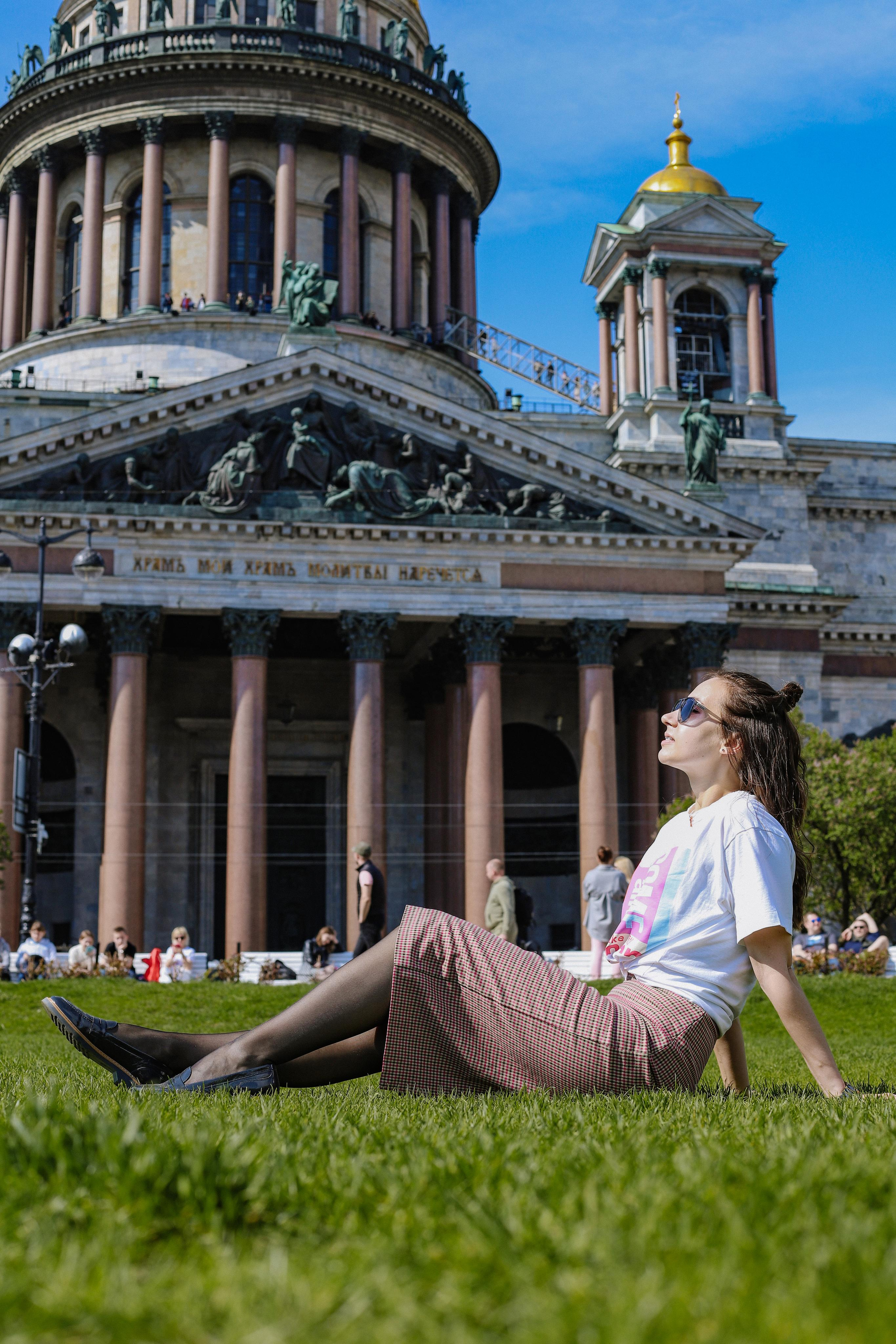 Лето 2021Катя Исакиевский собор + Новая Голландия. Фотограф и Видеограф в Санкт-Петербурге Алиса Шандрик