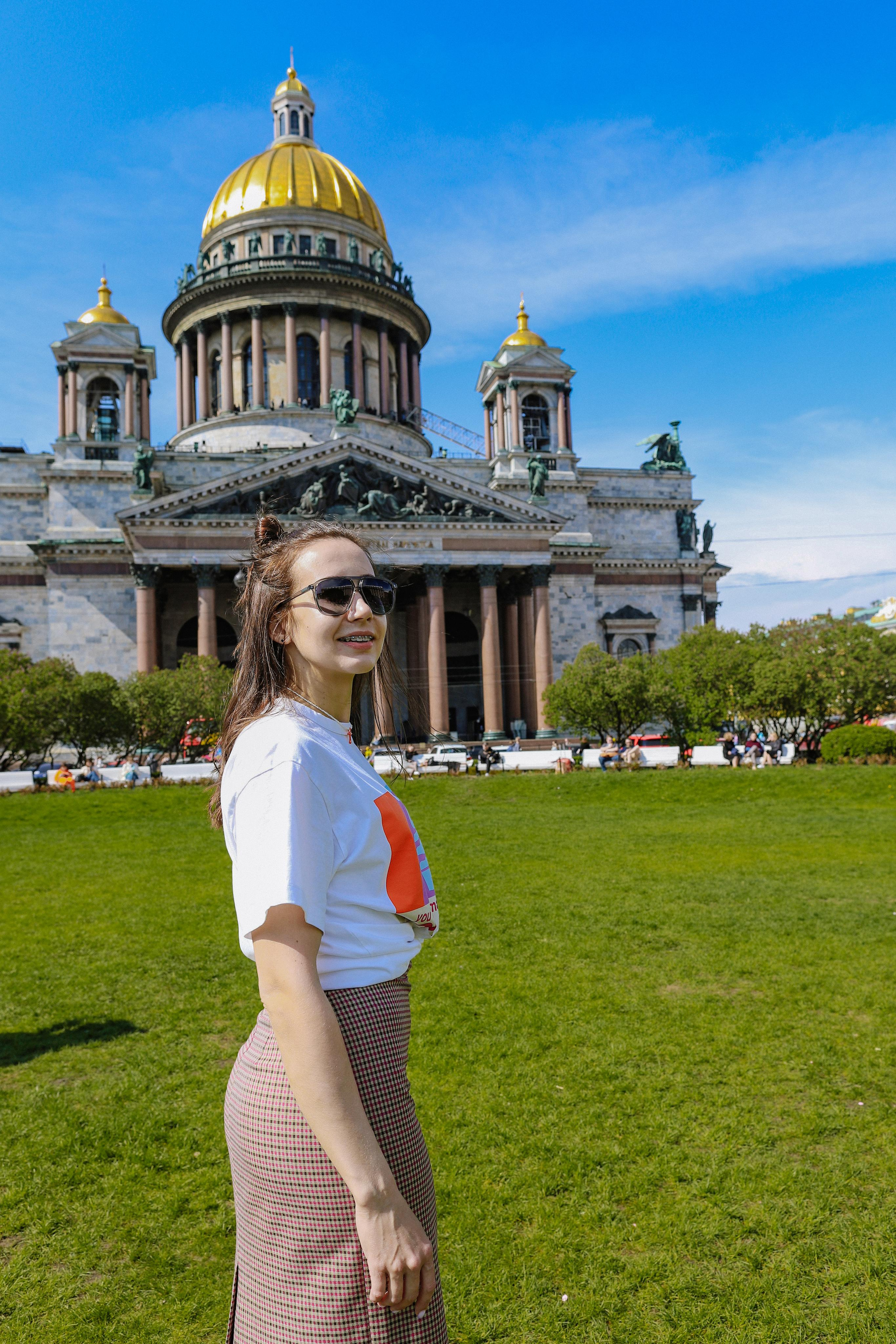 Лето 2021Катя Исакиевский собор + Новая Голландия. Фотограф и Видеограф в Санкт-Петербурге Алиса Шандрик