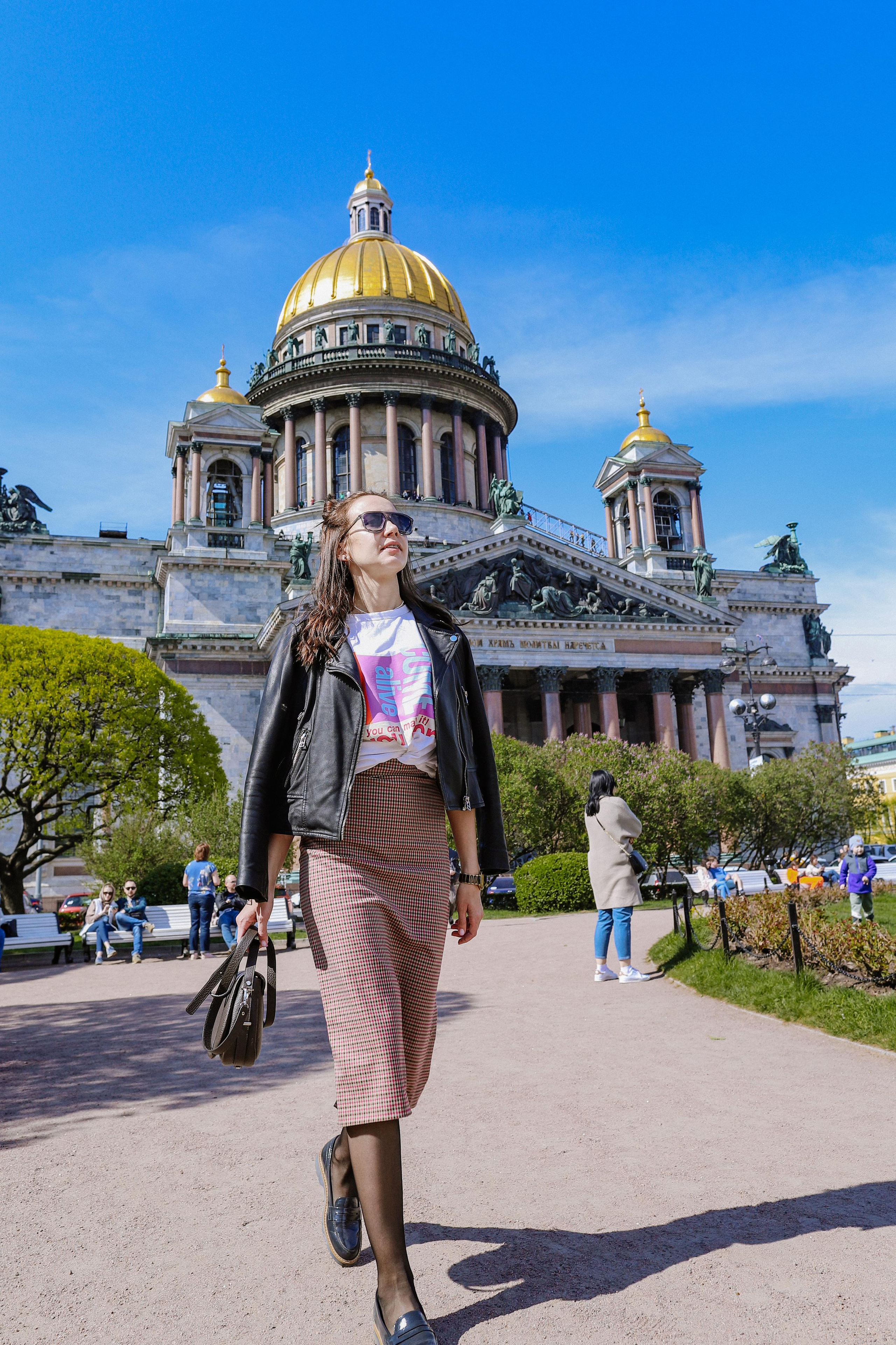 Лето 2021Катя Исакиевский собор + Новая Голландия. Фотограф и Видеограф в Санкт-Петербурге Алиса Шандрик