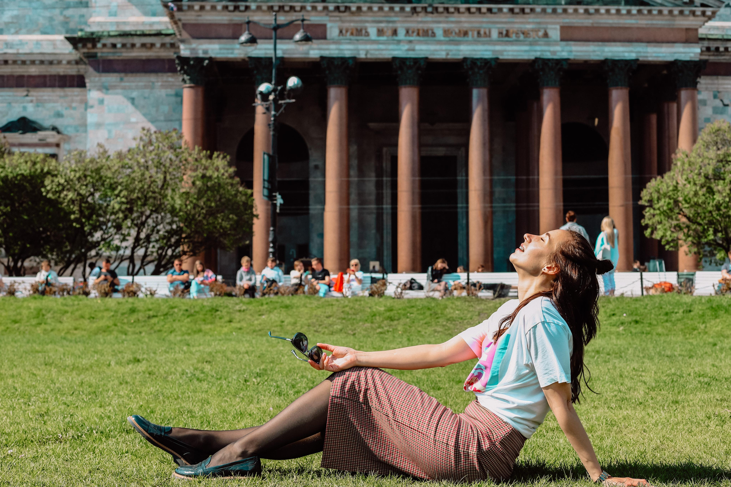 Лето 2021Катя Исакиевский собор + Новая Голландия. Фотограф и Видеограф в Санкт-Петербурге Алиса Шандрик