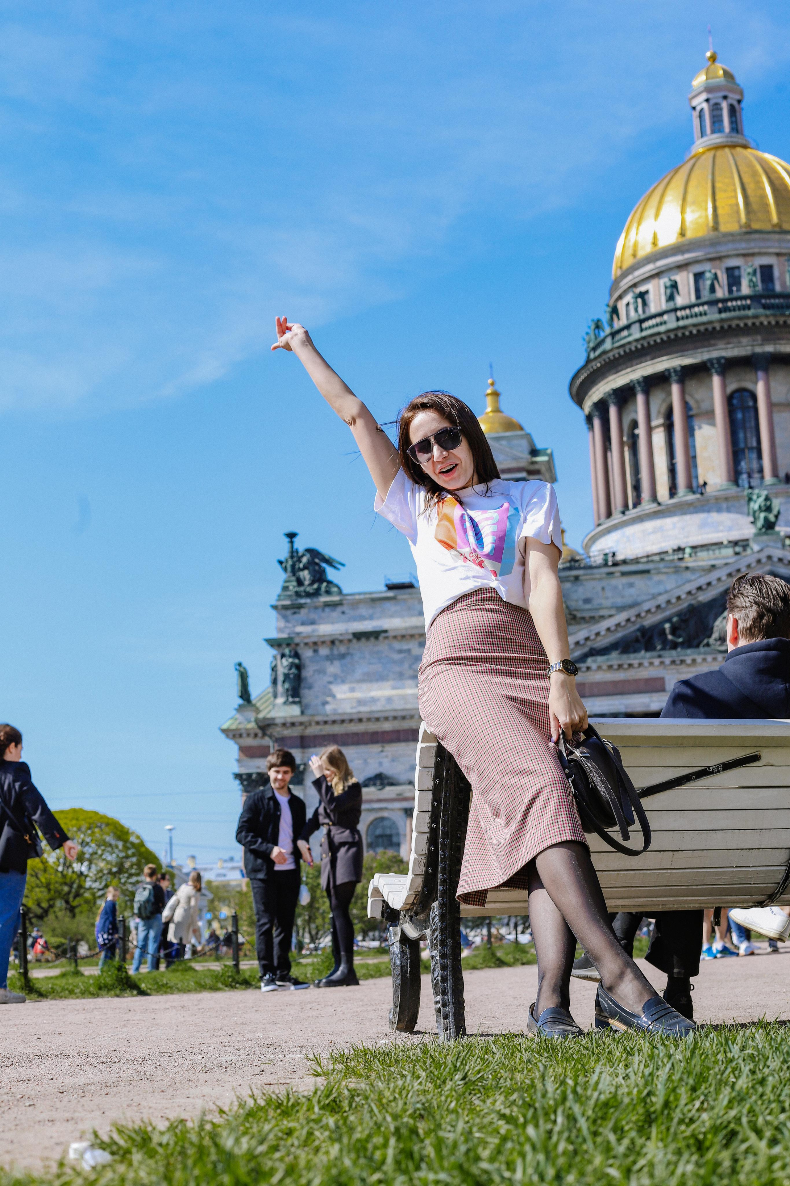 Лето 2021Катя Исакиевский собор + Новая Голландия. Фотограф и Видеограф в Санкт-Петербурге Алиса Шандрик
