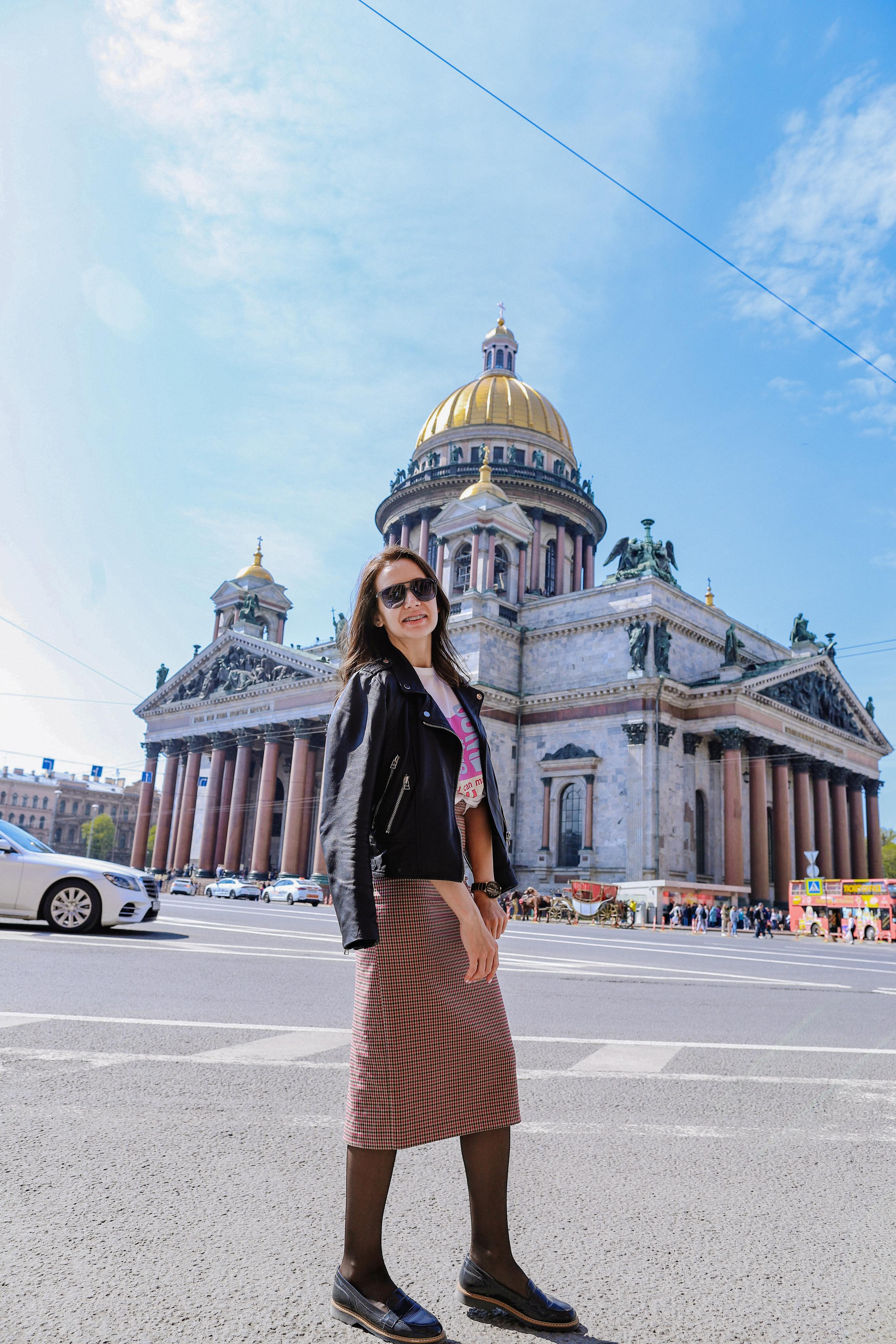Лето 2021Катя Исакиевский собор + Новая Голландия. Фотограф и Видеограф в Санкт-Петербурге Алиса Шандрик
