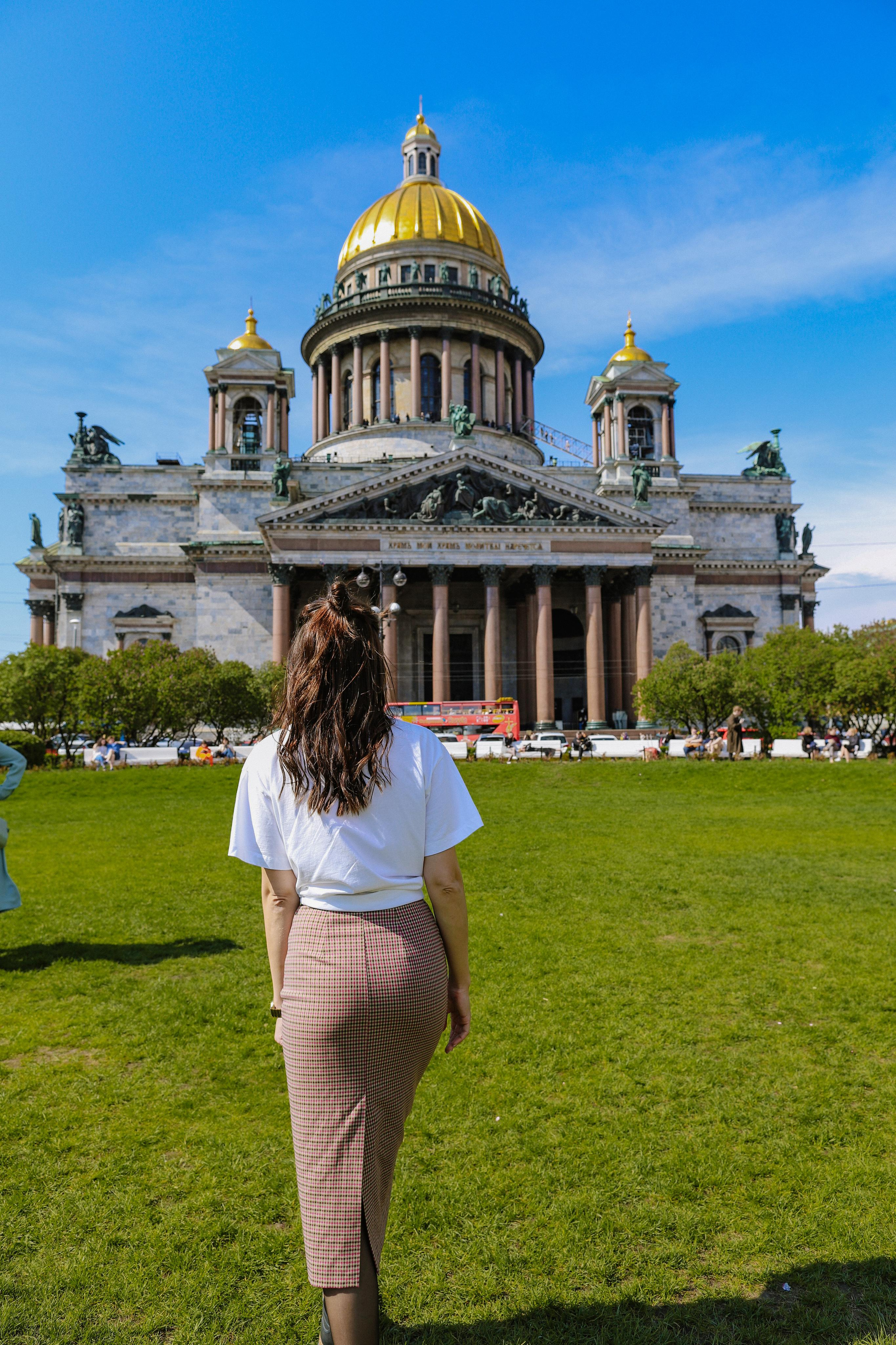 Лето 2021Катя Исакиевский собор + Новая Голландия. Фотограф и Видеограф в Санкт-Петербурге Алиса Шандрик