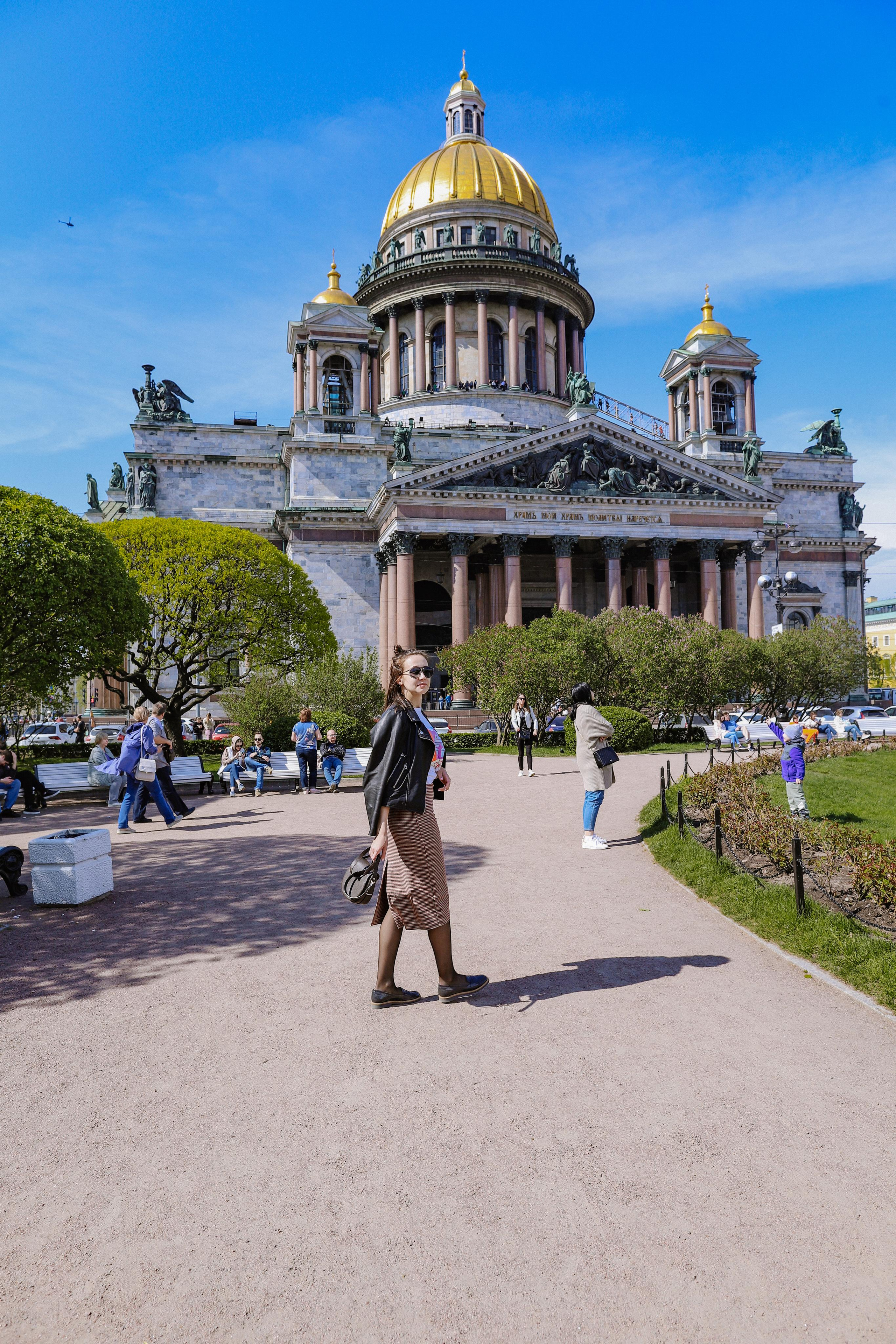 Лето 2021Катя Исакиевский собор + Новая Голландия. Фотограф и Видеограф в Санкт-Петербурге Алиса Шандрик
