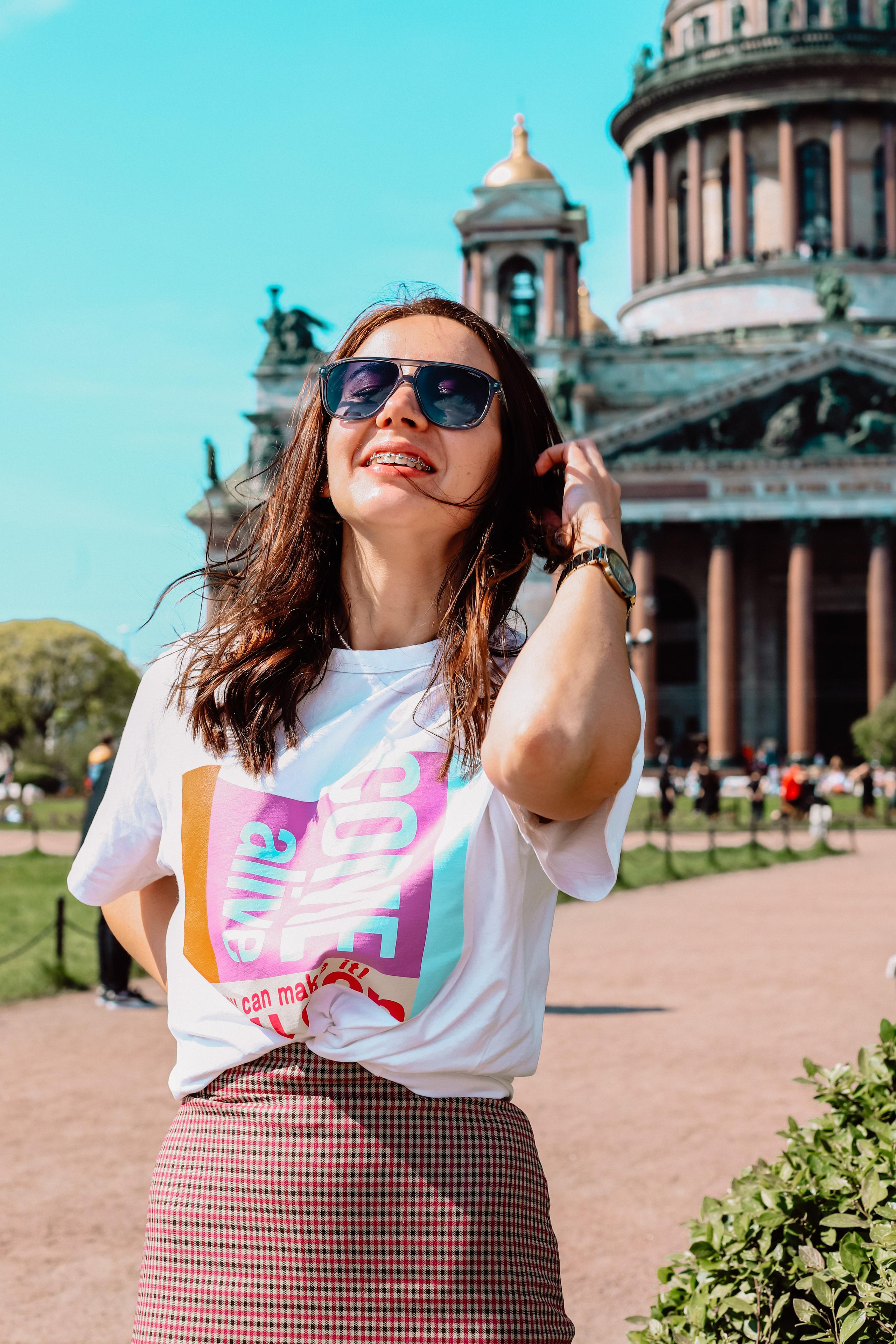 Лето 2021Катя Исакиевский собор + Новая Голландия. Фотограф и Видеограф в Санкт-Петербурге Алиса Шандрик