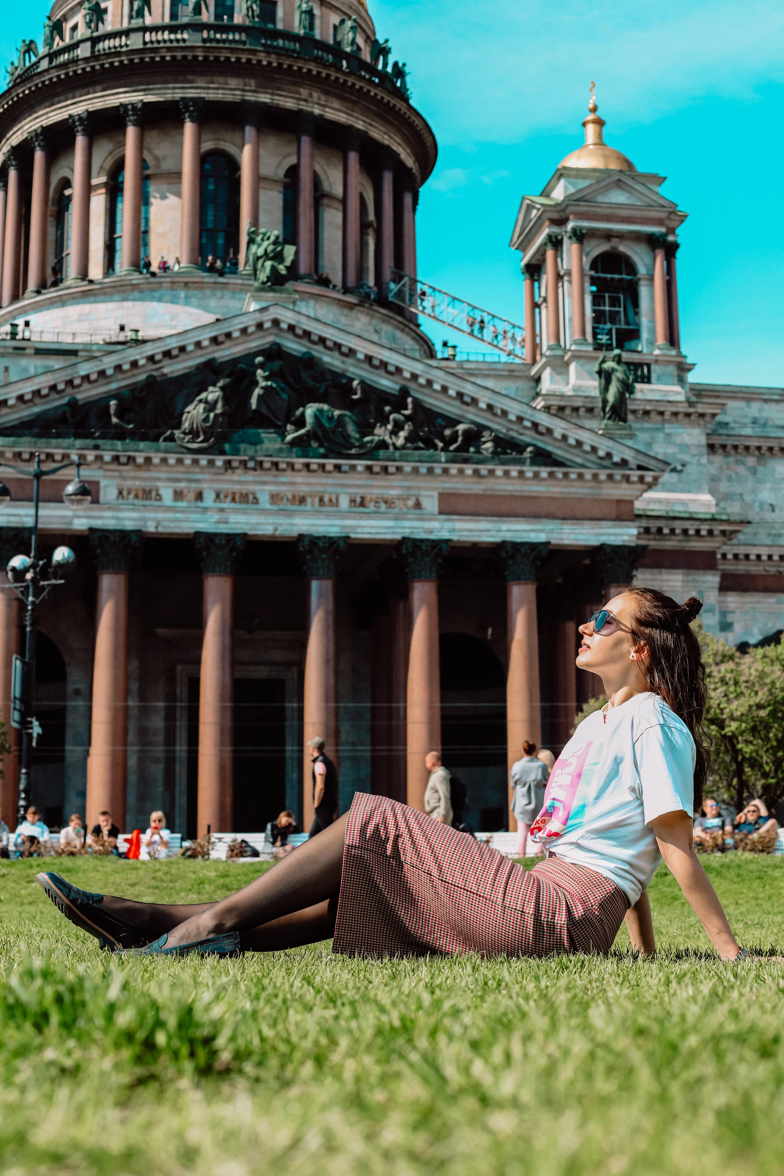 Лето 2021Катя Исакиевский собор + Новая Голландия. Фотограф и Видеограф в Санкт-Петербурге Алиса Шандрик