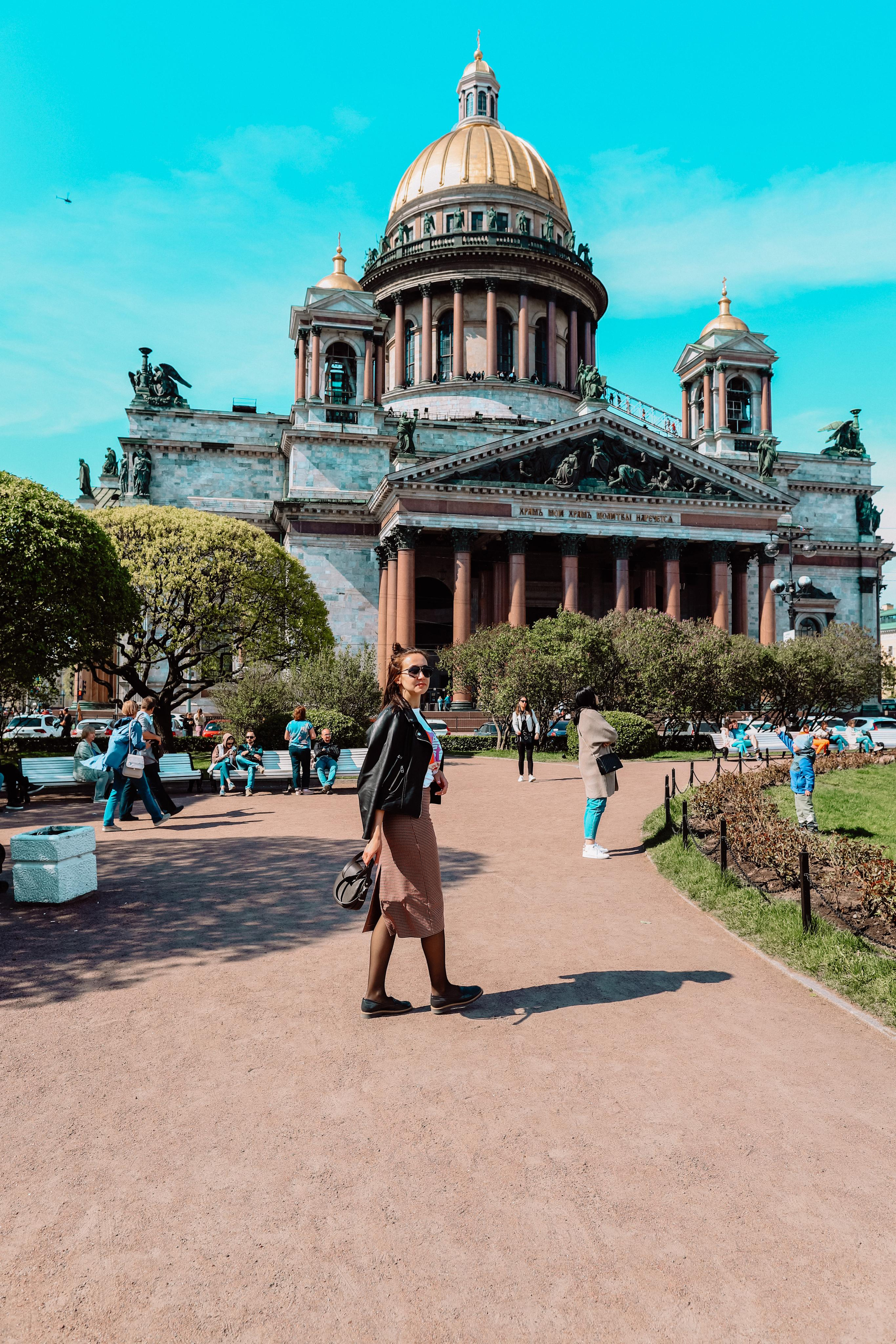 Лето 2021Катя Исакиевский собор + Новая Голландия. Фотограф и Видеограф в Санкт-Петербурге Алиса Шандрик