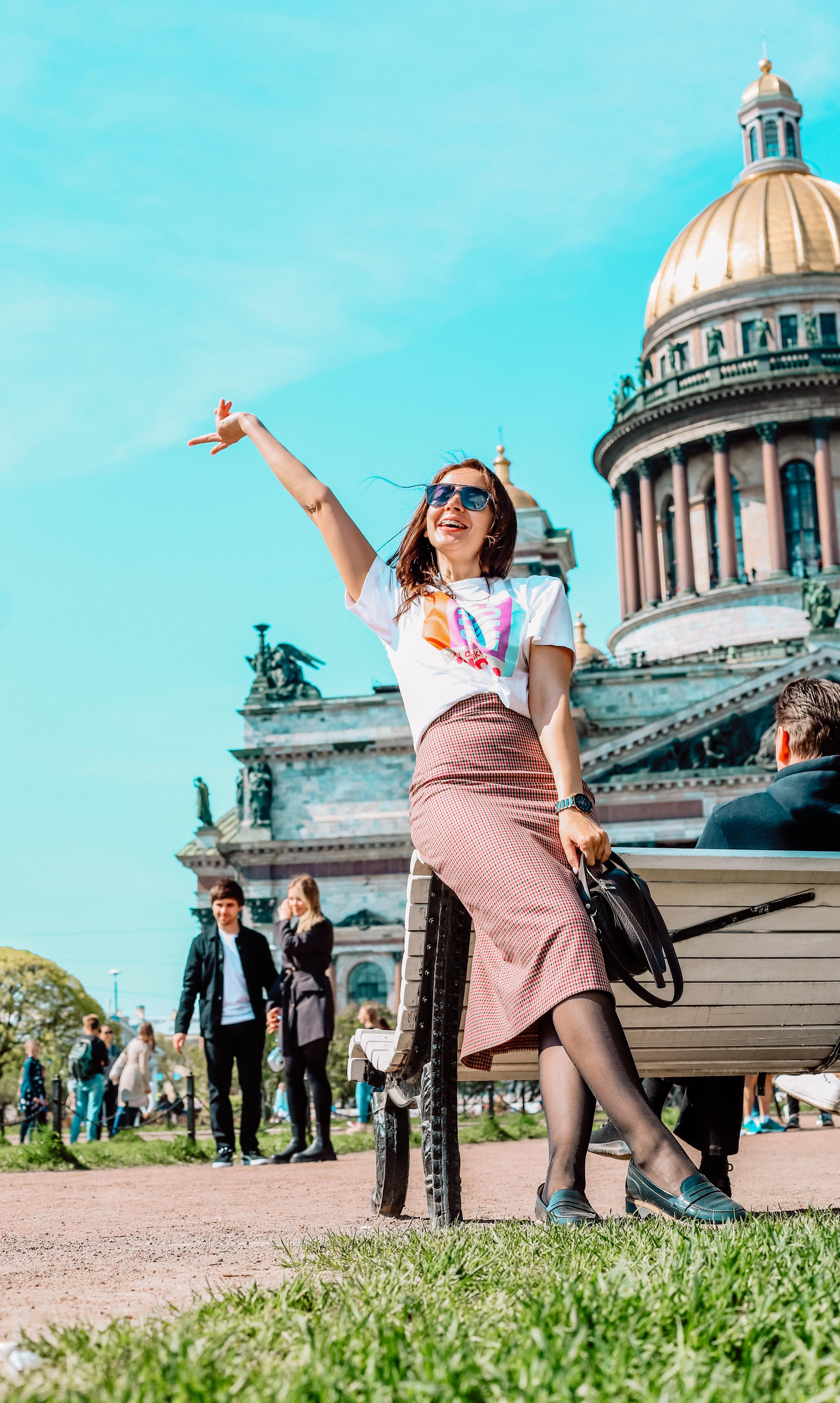 Лето 2021Катя Исакиевский собор + Новая Голландия. Фотограф и Видеограф в Санкт-Петербурге Алиса Шандрик