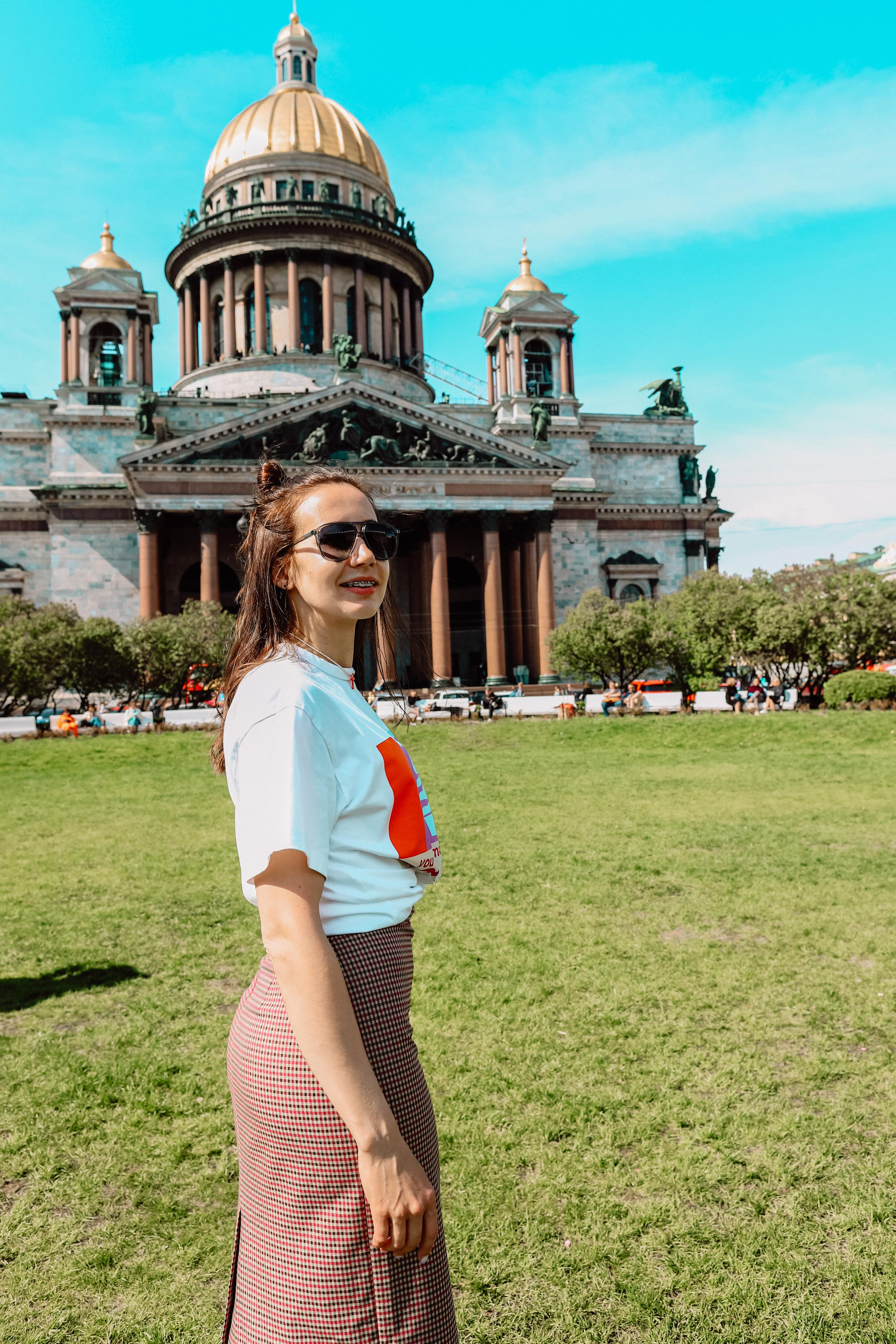 Лето 2021Катя Исакиевский собор + Новая Голландия. Фотограф и Видеограф в Санкт-Петербурге Алиса Шандрик