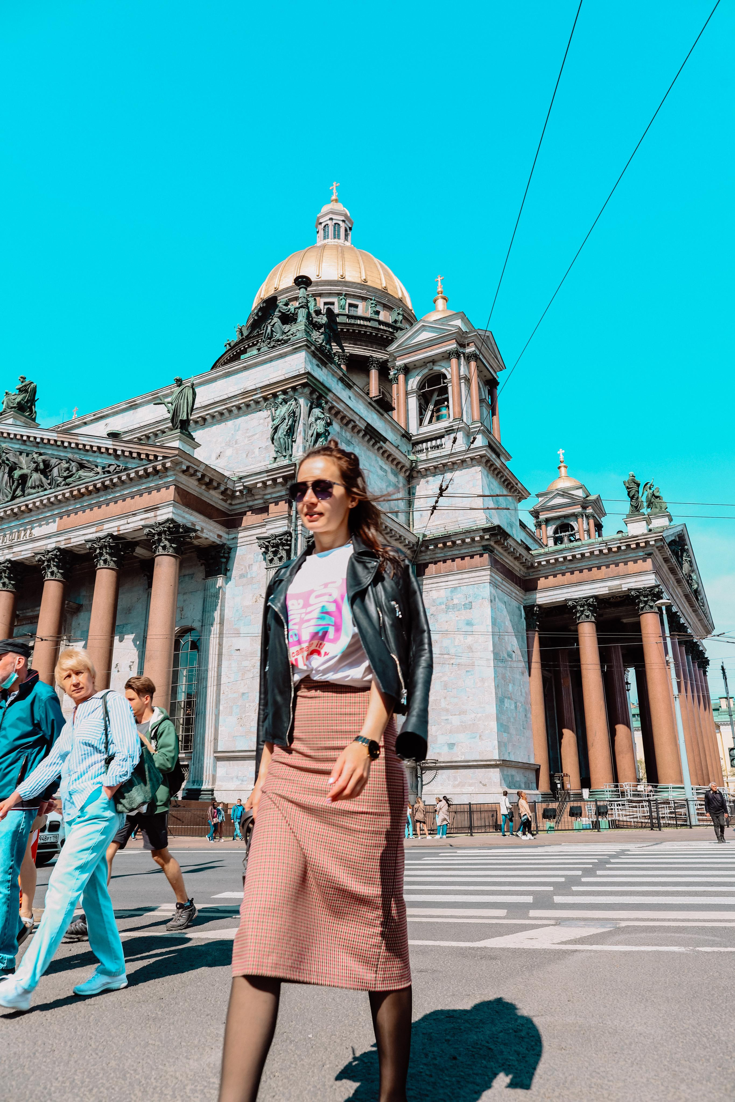 Лето 2021Катя Исакиевский собор + Новая Голландия. Фотограф и Видеограф в Санкт-Петербурге Алиса Шандрик