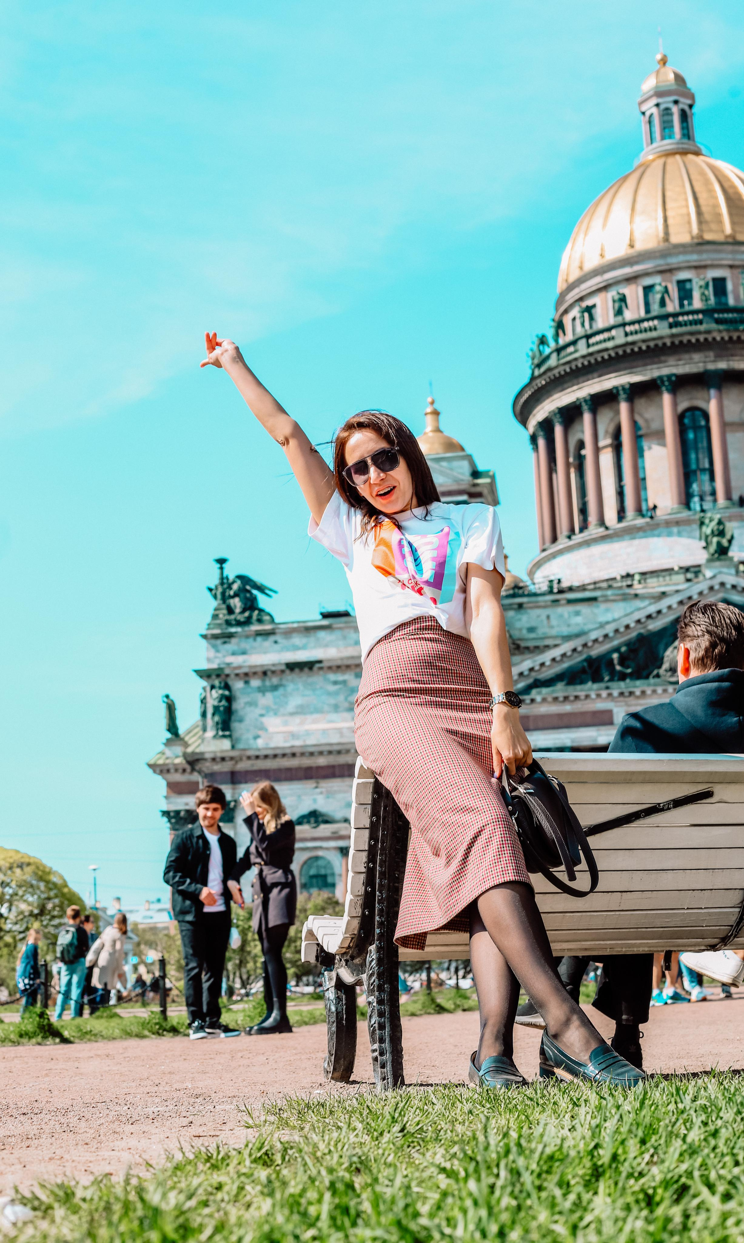 Лето 2021Катя Исакиевский собор + Новая Голландия. Фотограф и Видеограф в Санкт-Петербурге Алиса Шандрик