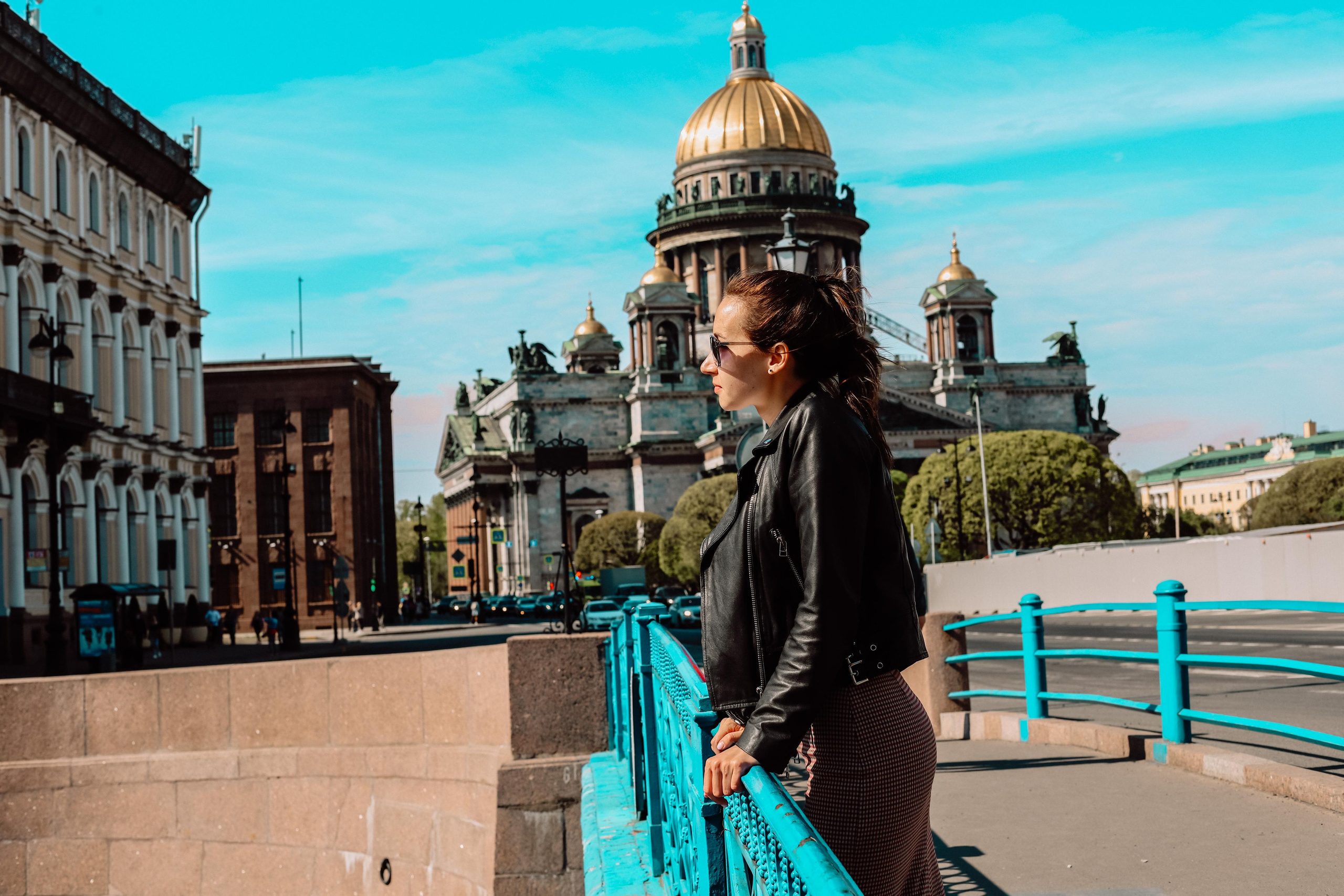 Лето 2021Катя Исакиевский собор + Новая Голландия. Фотограф и Видеограф в Санкт-Петербурге Алиса Шандрик