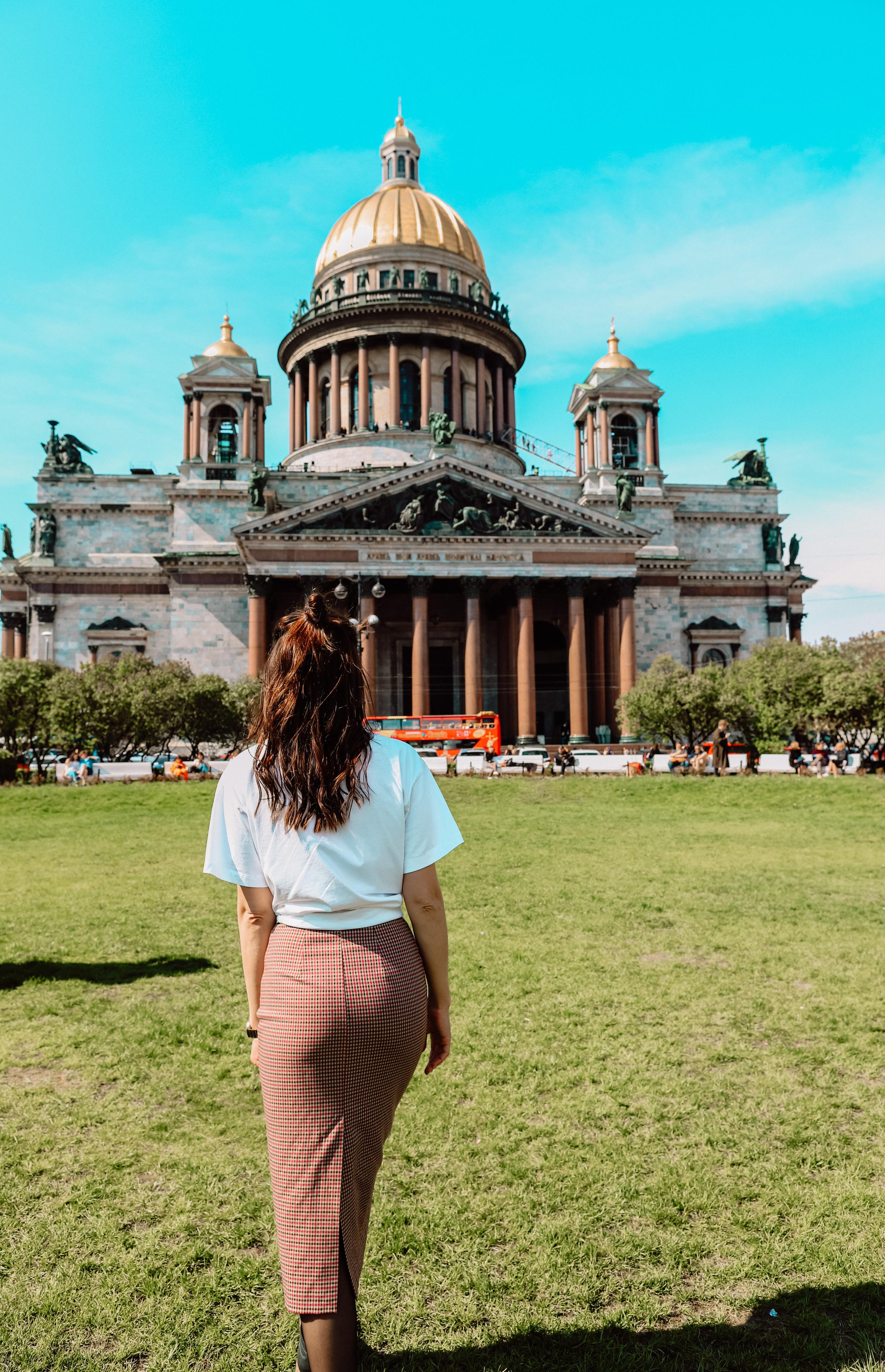 Лето 2021Катя Исакиевский собор + Новая Голландия. Фотограф и Видеограф в Санкт-Петербурге Алиса Шандрик