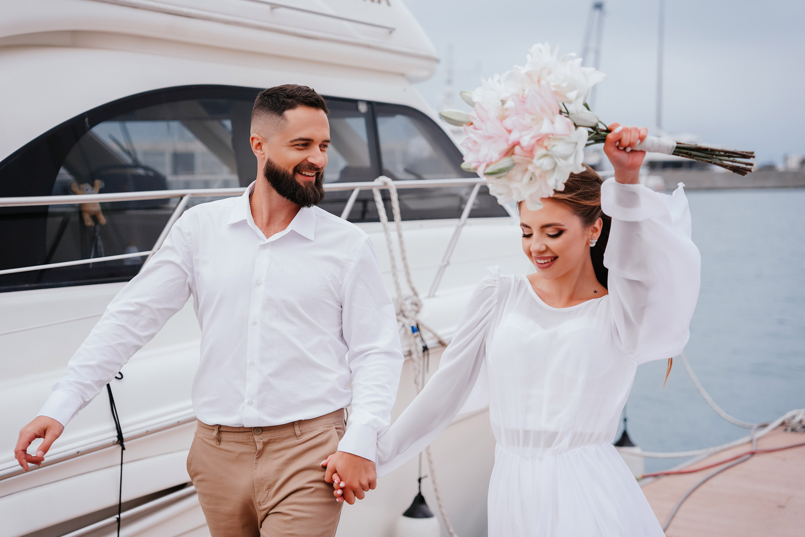 Встреча в порту. Живые снимки! Фотограф Даша Бендер