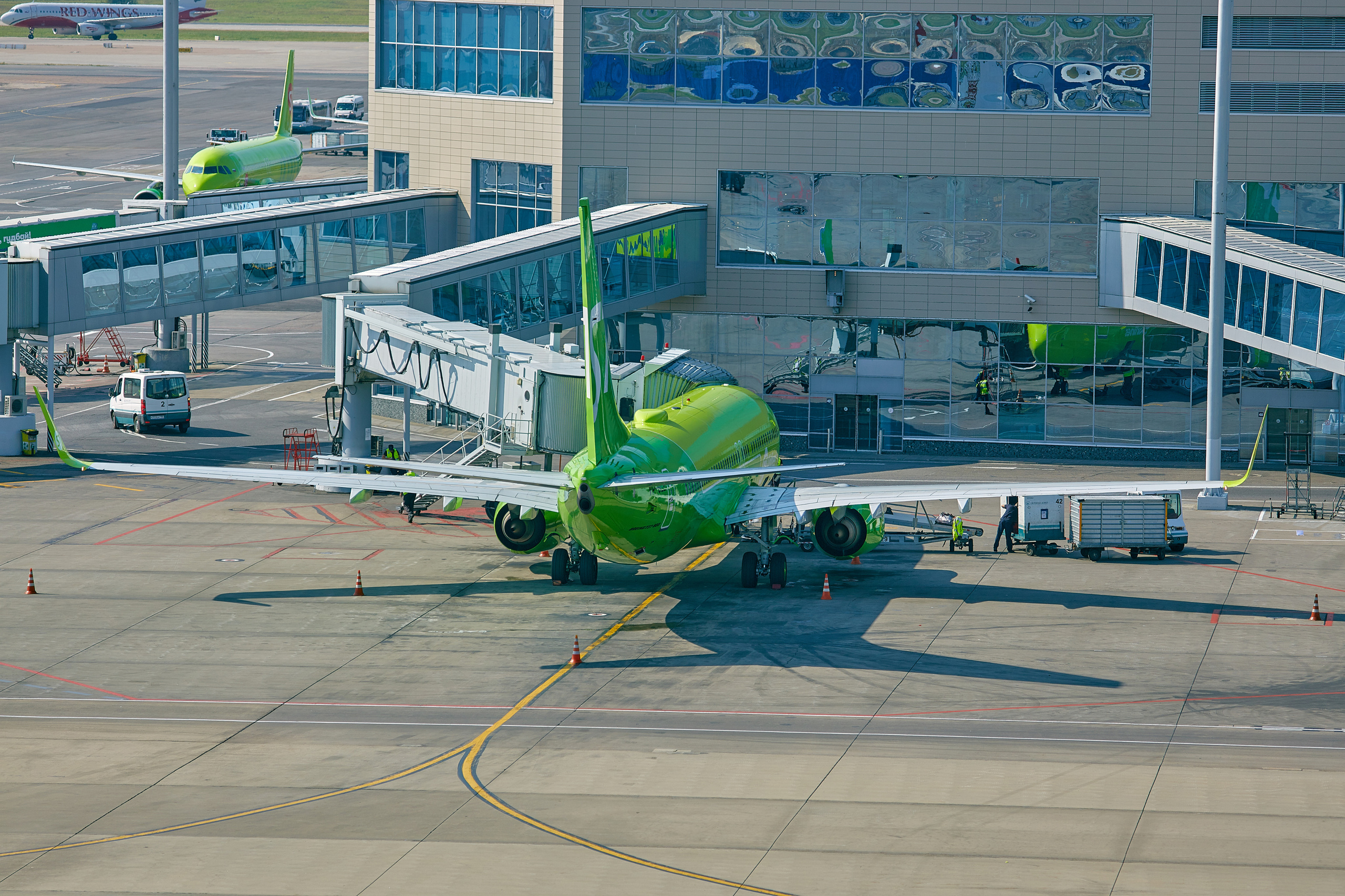 S7 Airlines. Aleksandr Kobtsev