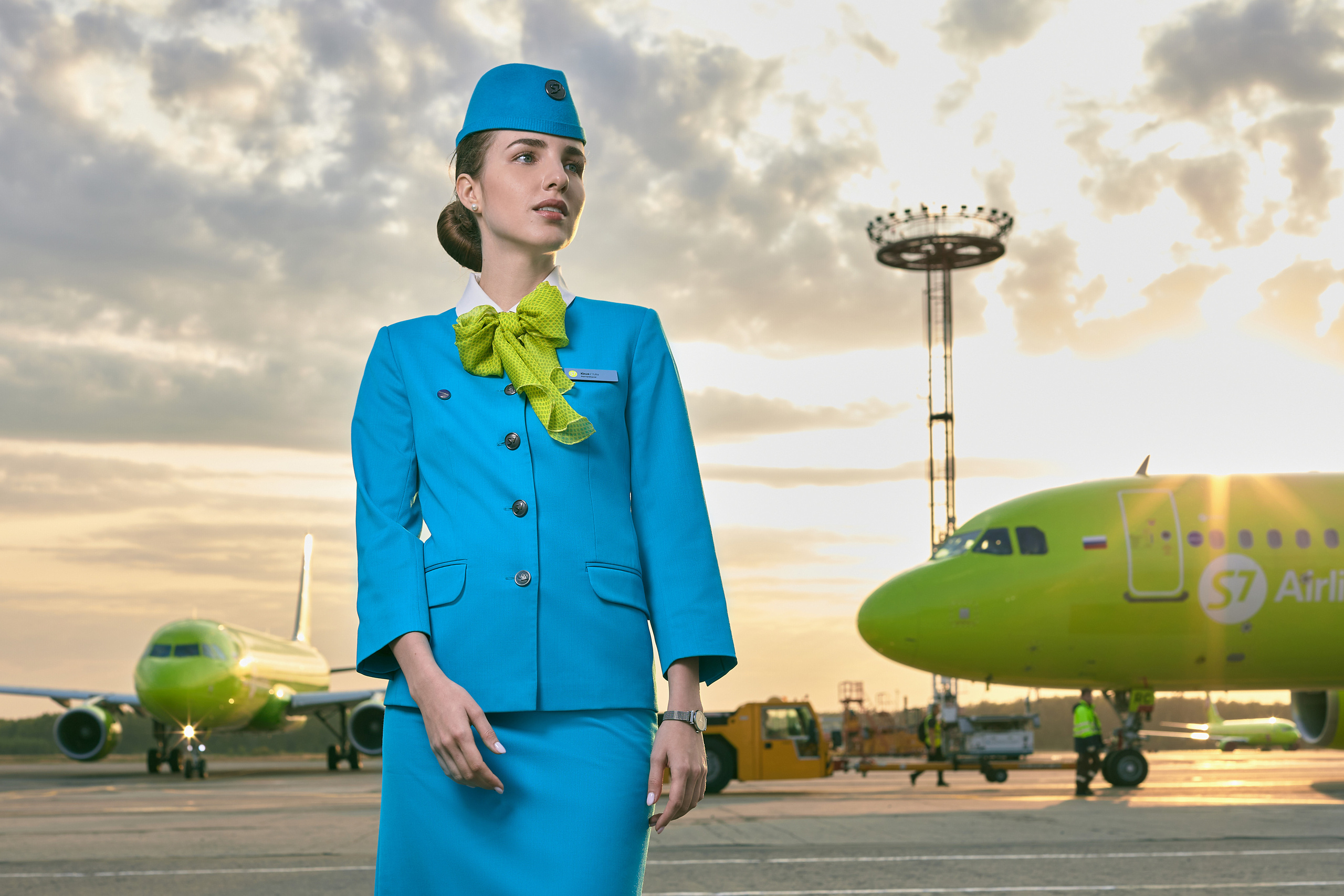 S7 Airlines. Aleksandr Kobtsev