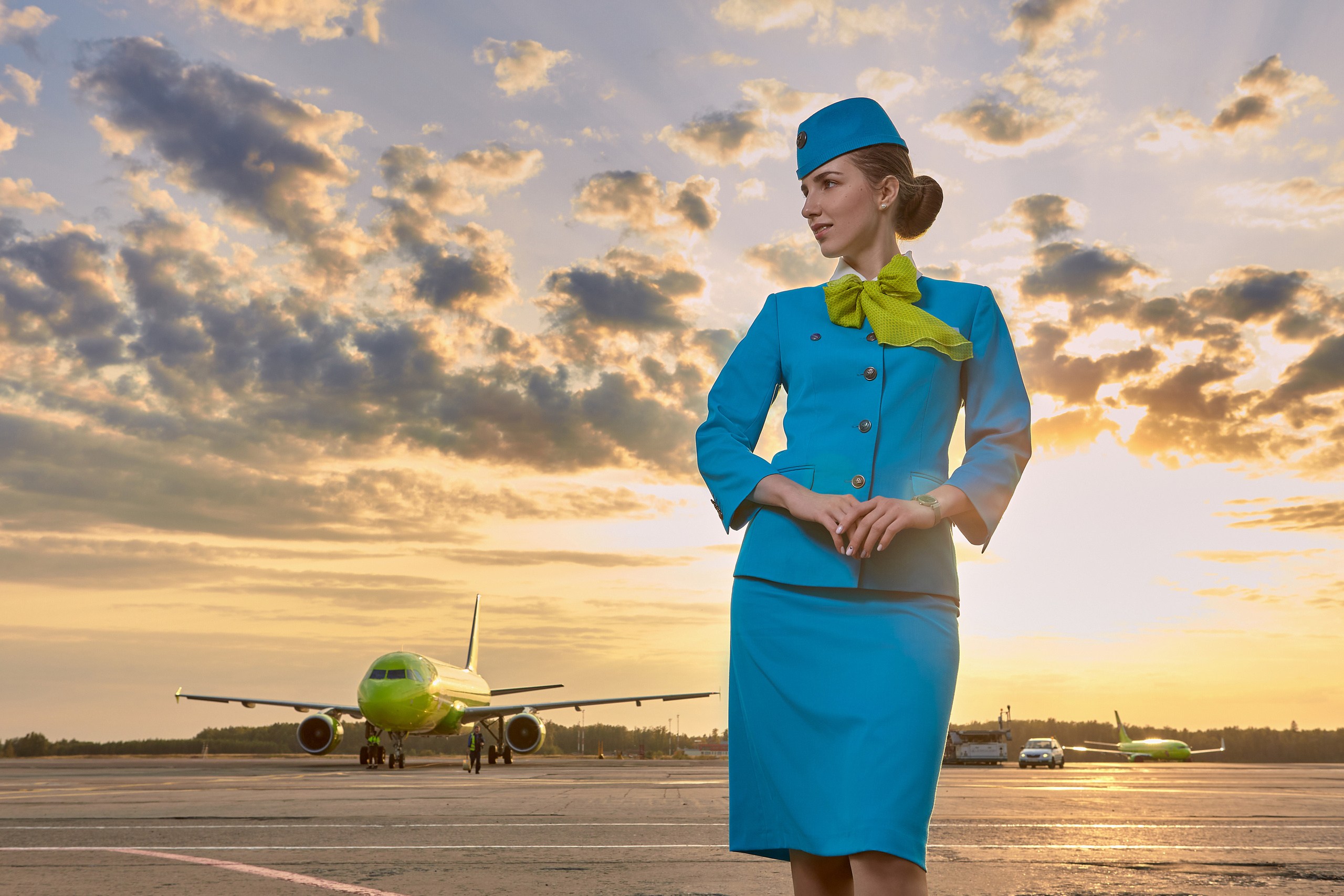 S7 Airlines. Aleksandr Kobtsev