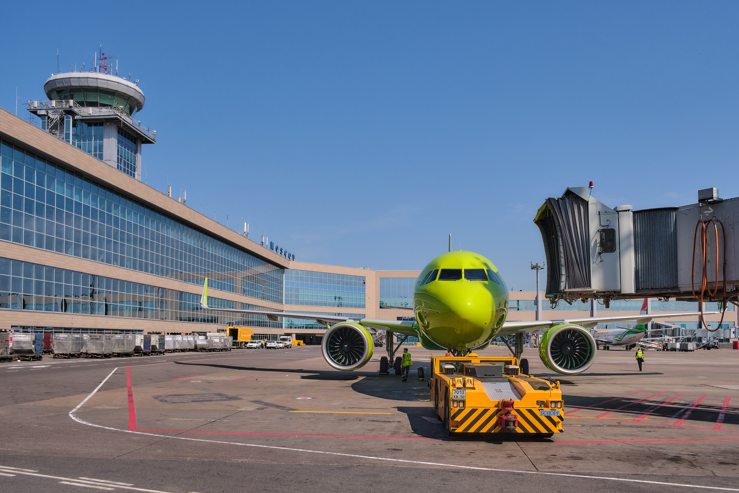 S7 Airlines. Aleksandr Kobtsev