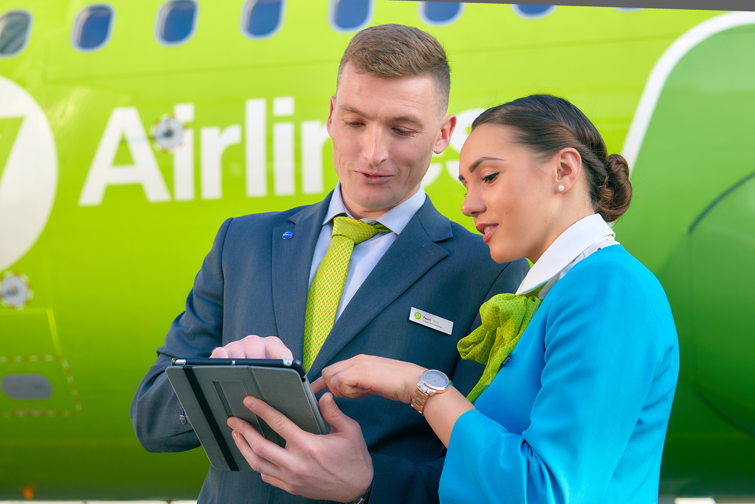 S7 Airlines. Aleksandr Kobtsev