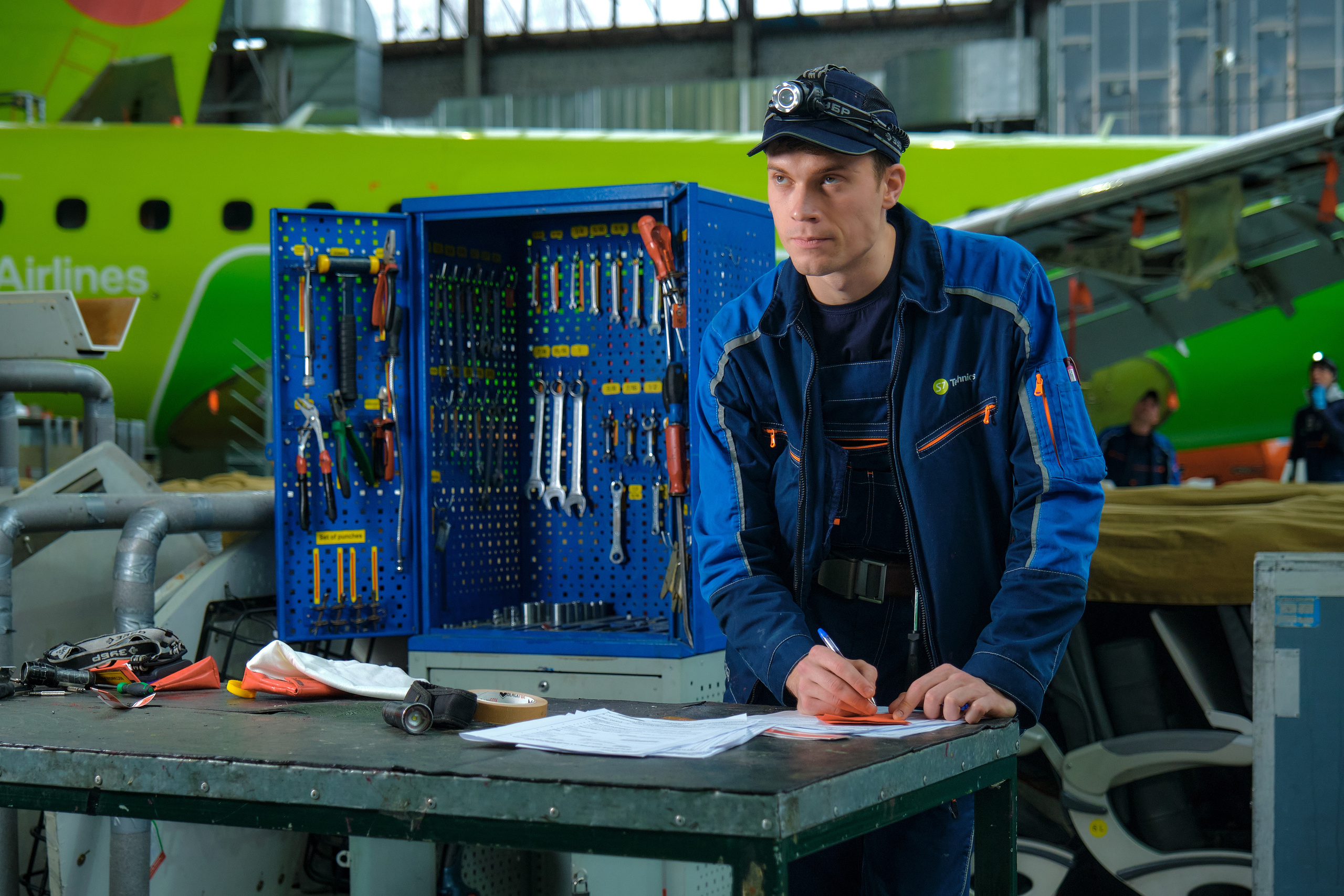 S7 Airlines. Aleksandr Kobtsev