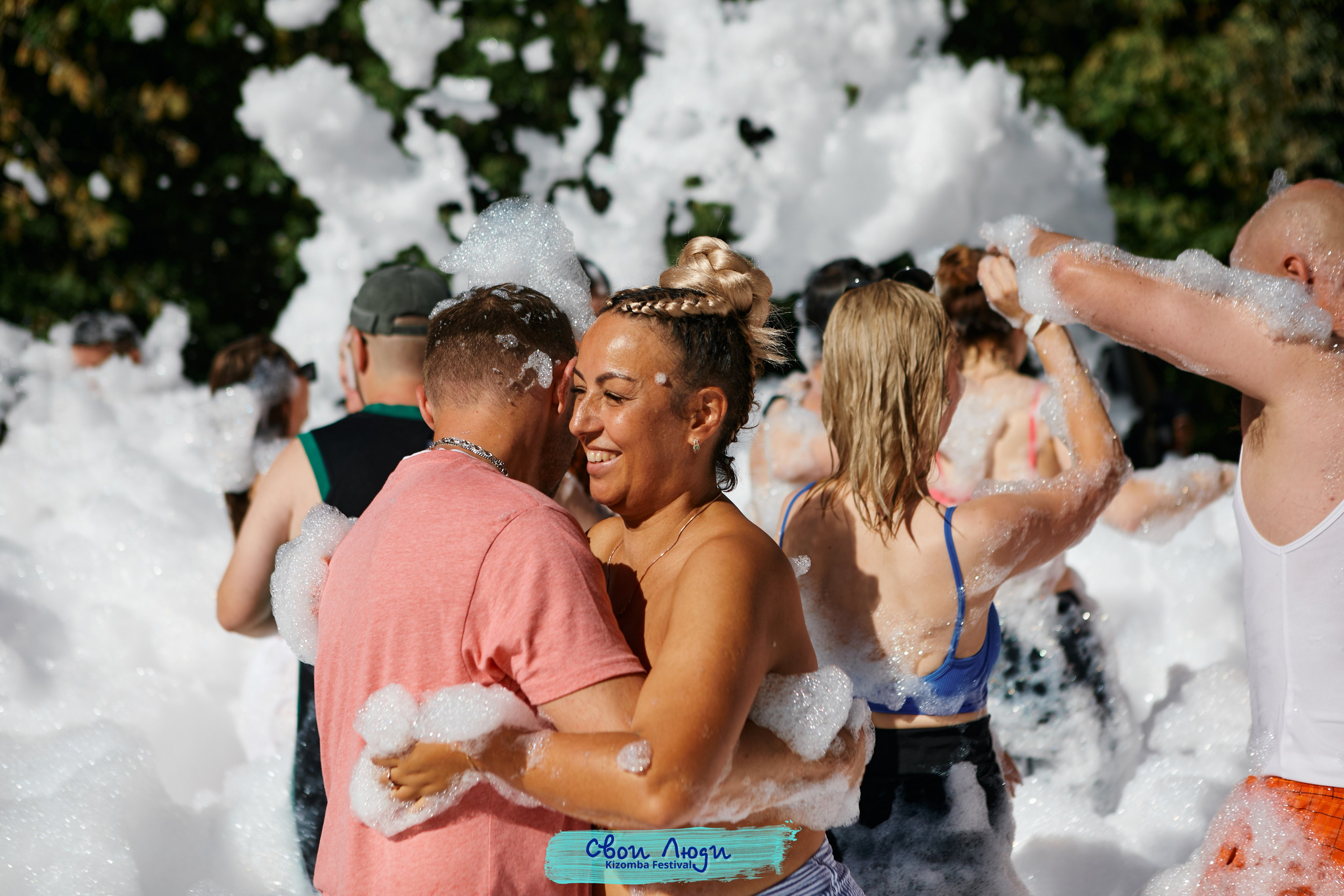 Foam party. Свадебный фотограф
