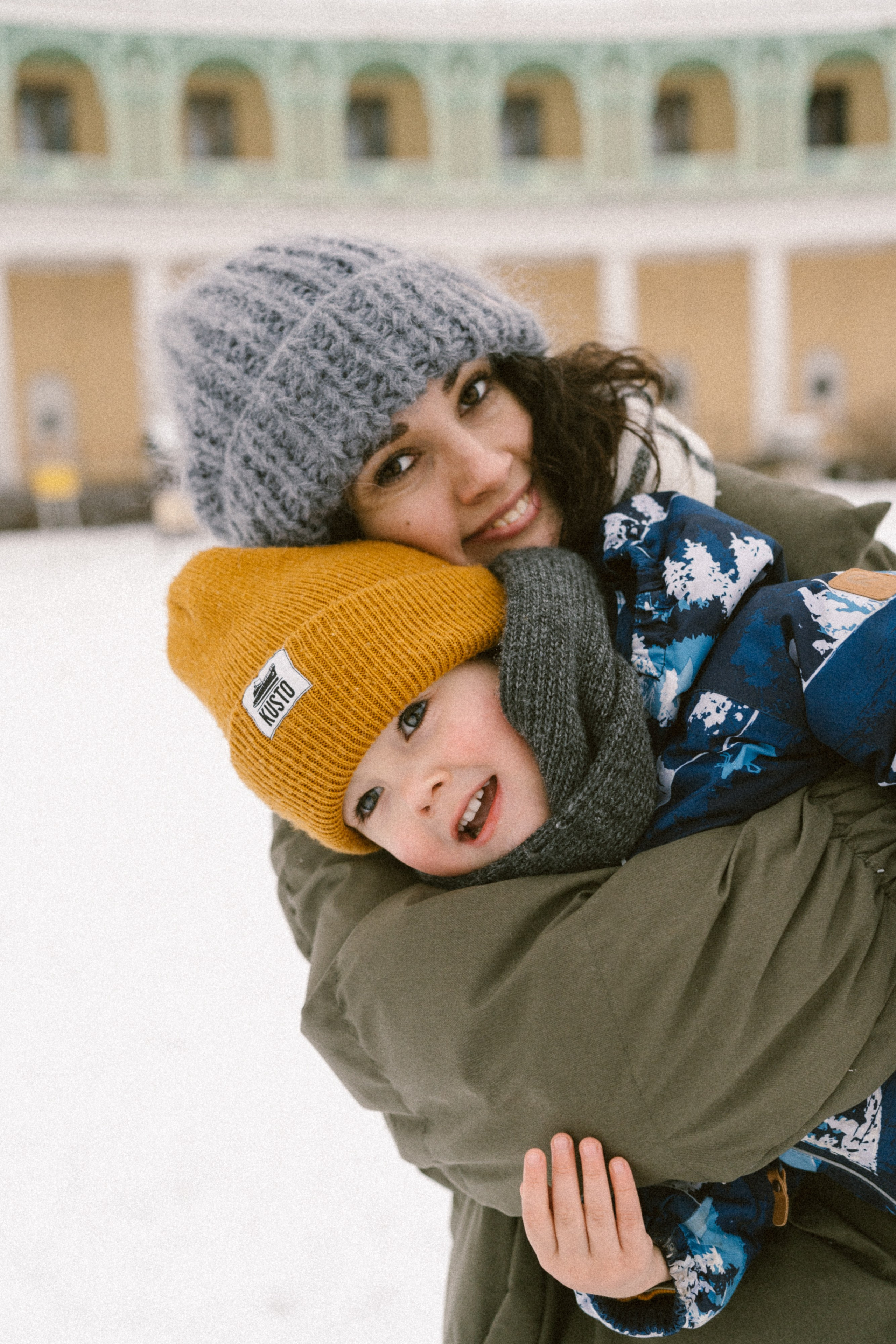 Семья.Снег.Смех. Семейный фотограф в Санкт-Петербурге Виталия Белова