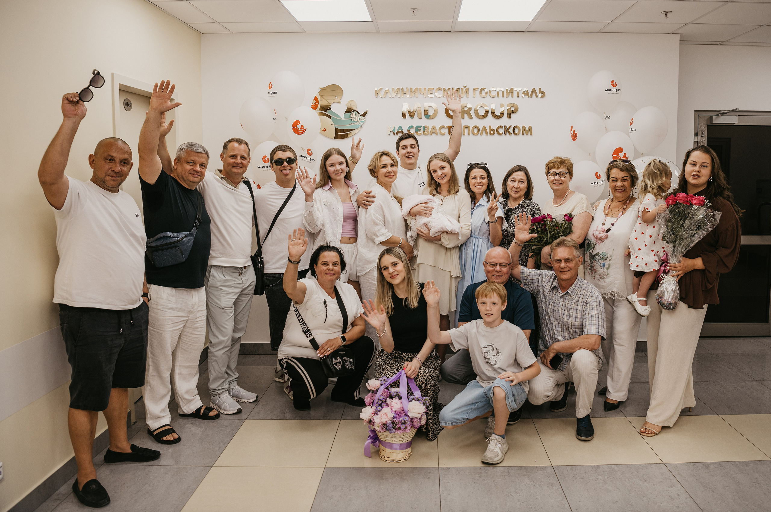 Выписка Виктории. Мать и дитя. Фотограф на выписку из роддома в Москве и МО