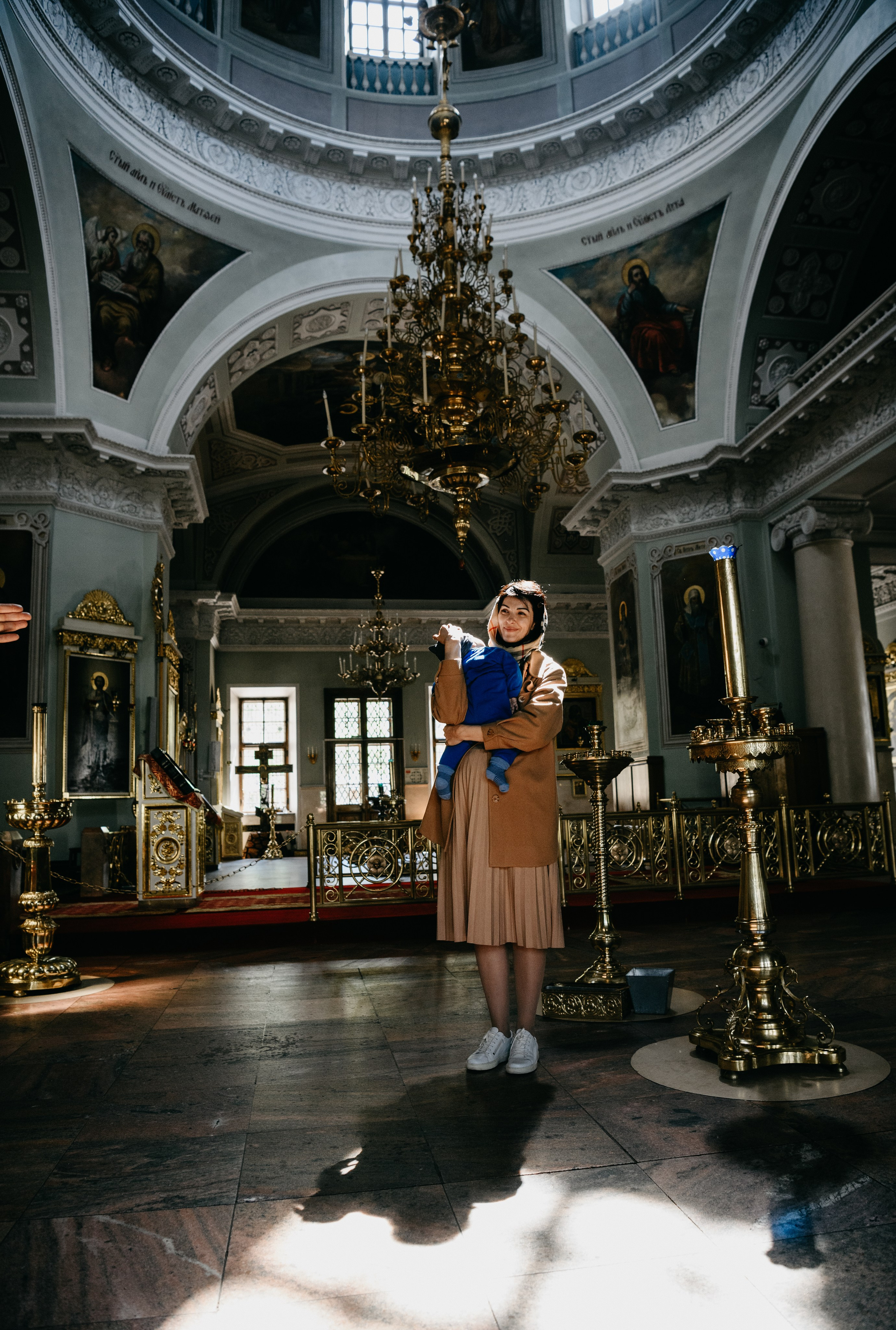 Крещение Александра. Фотограф на выписку из роддома в Москве и МО