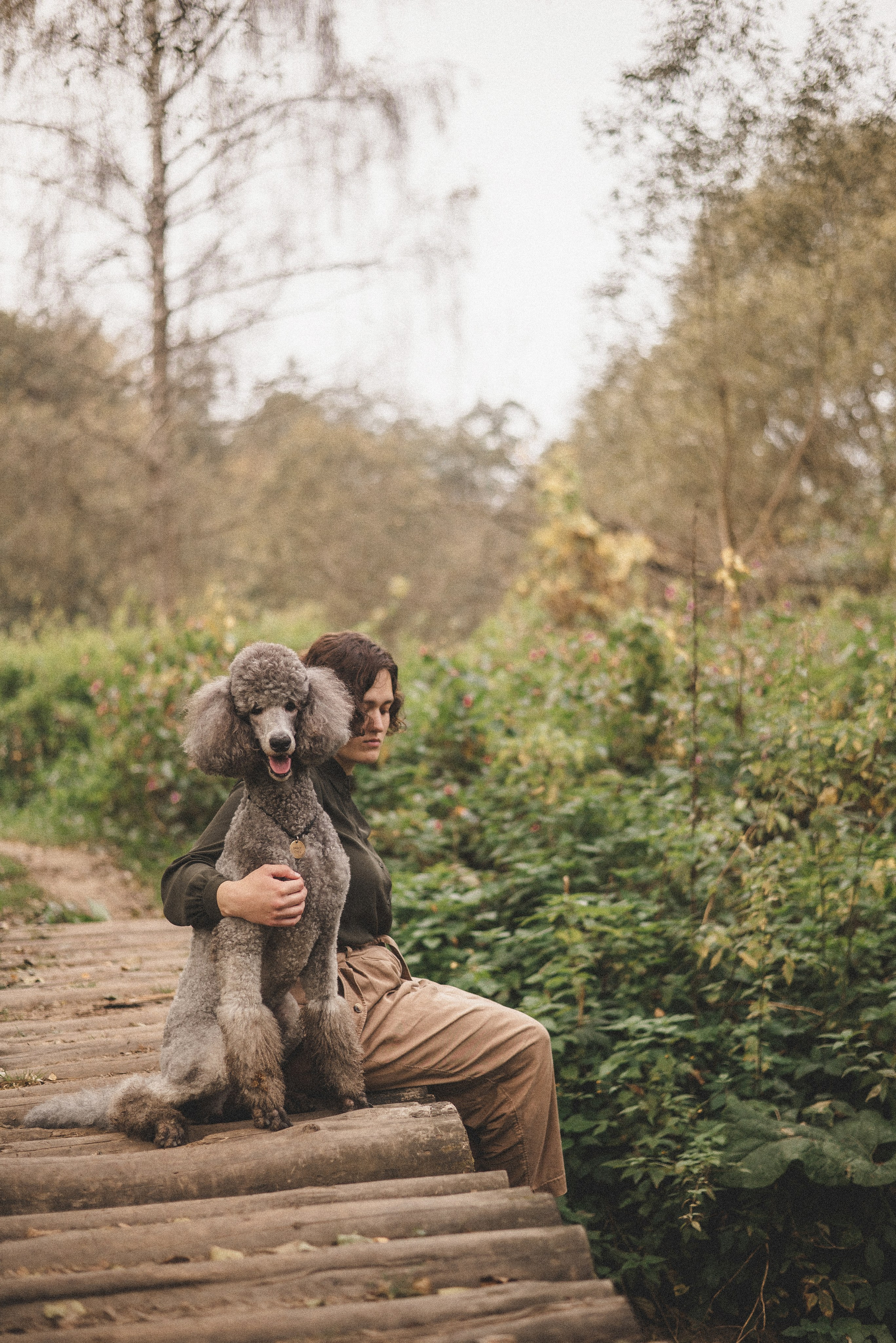 Алёна и Смоки. Фотограф-анималист Богданова Полина