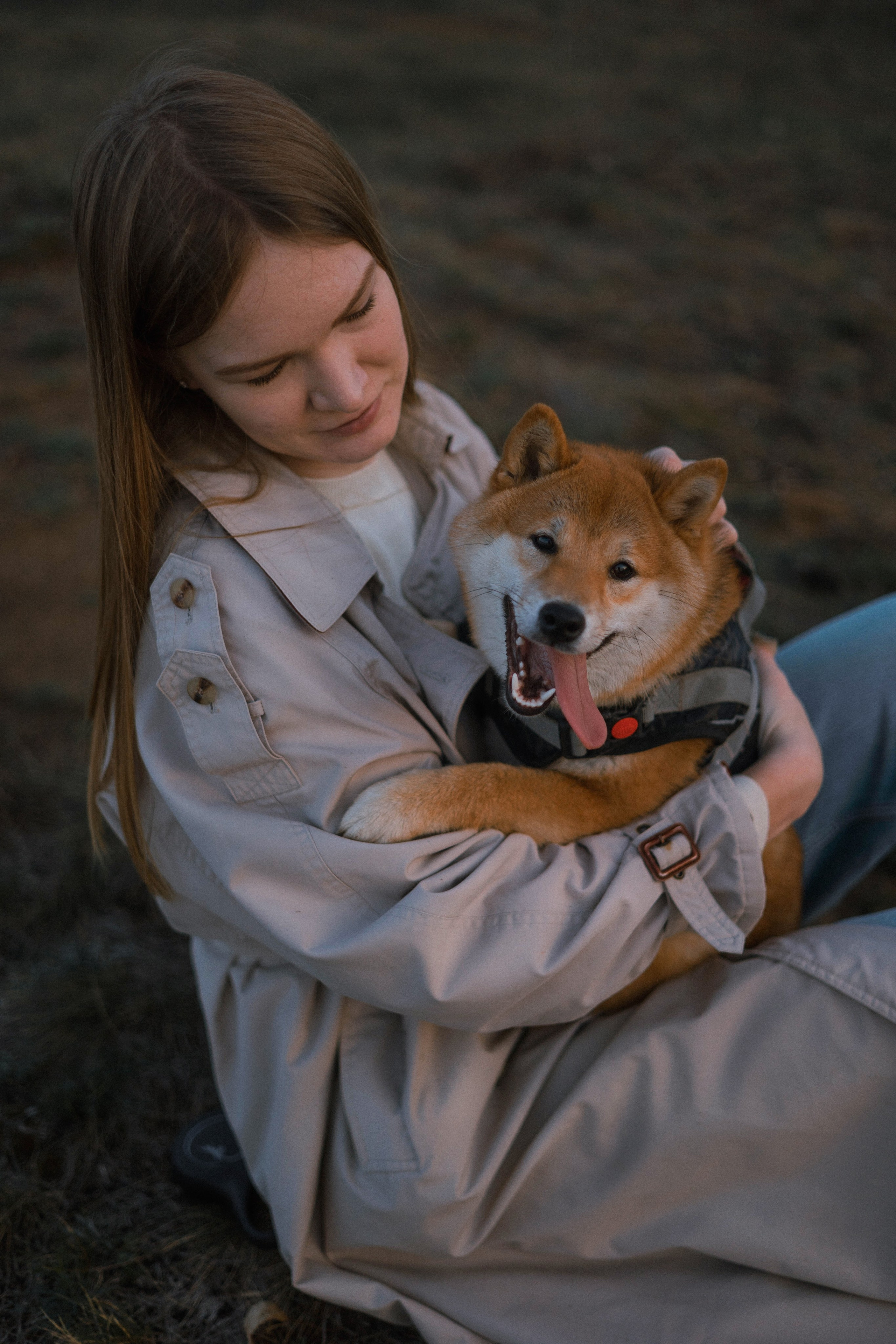 Аня и Шани. Фотограф-анималист Богданова Полина
