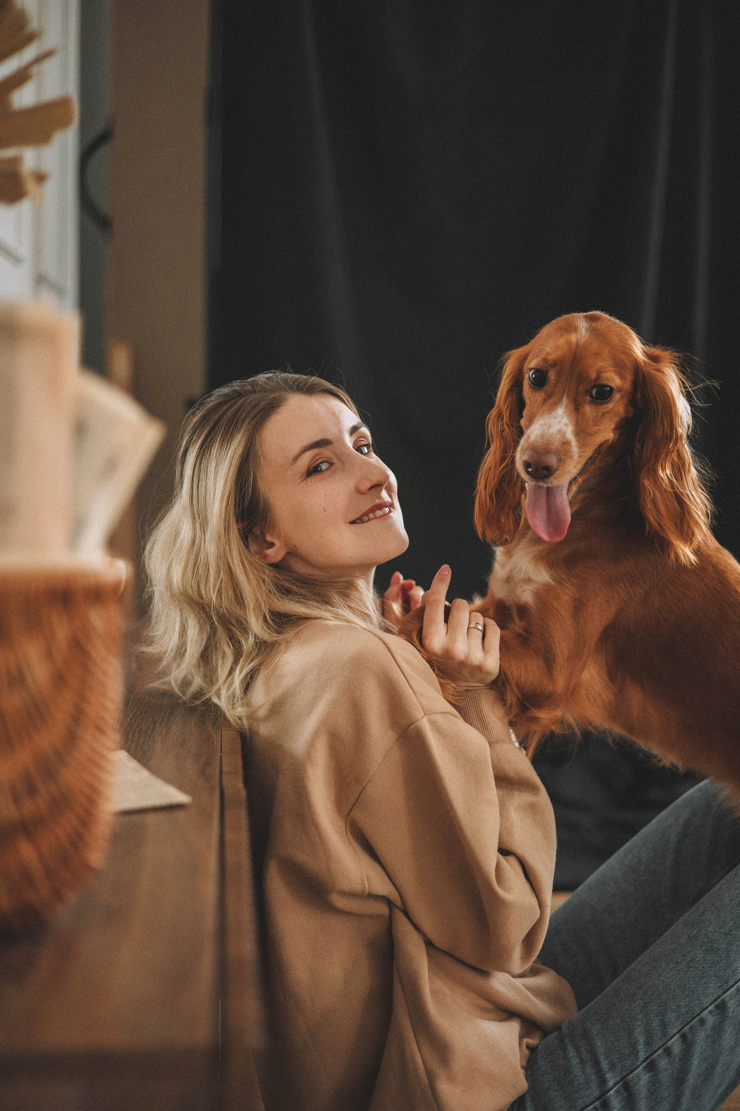 Алина и Дженни. Фотограф-анималист Богданова Полина