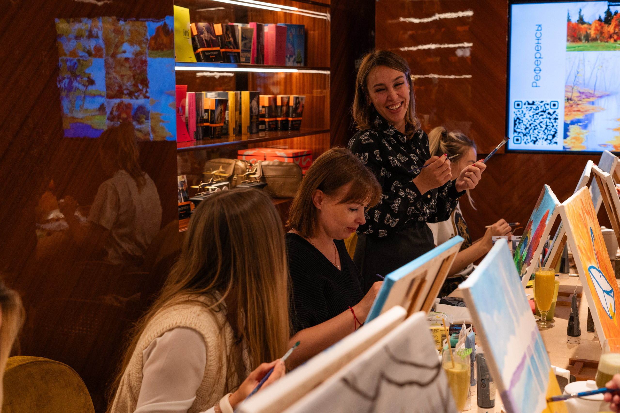 Корпоратив Teach Me Art 3. Портретный фотограф в Москве и Санкт-Петербурге Арина Чех