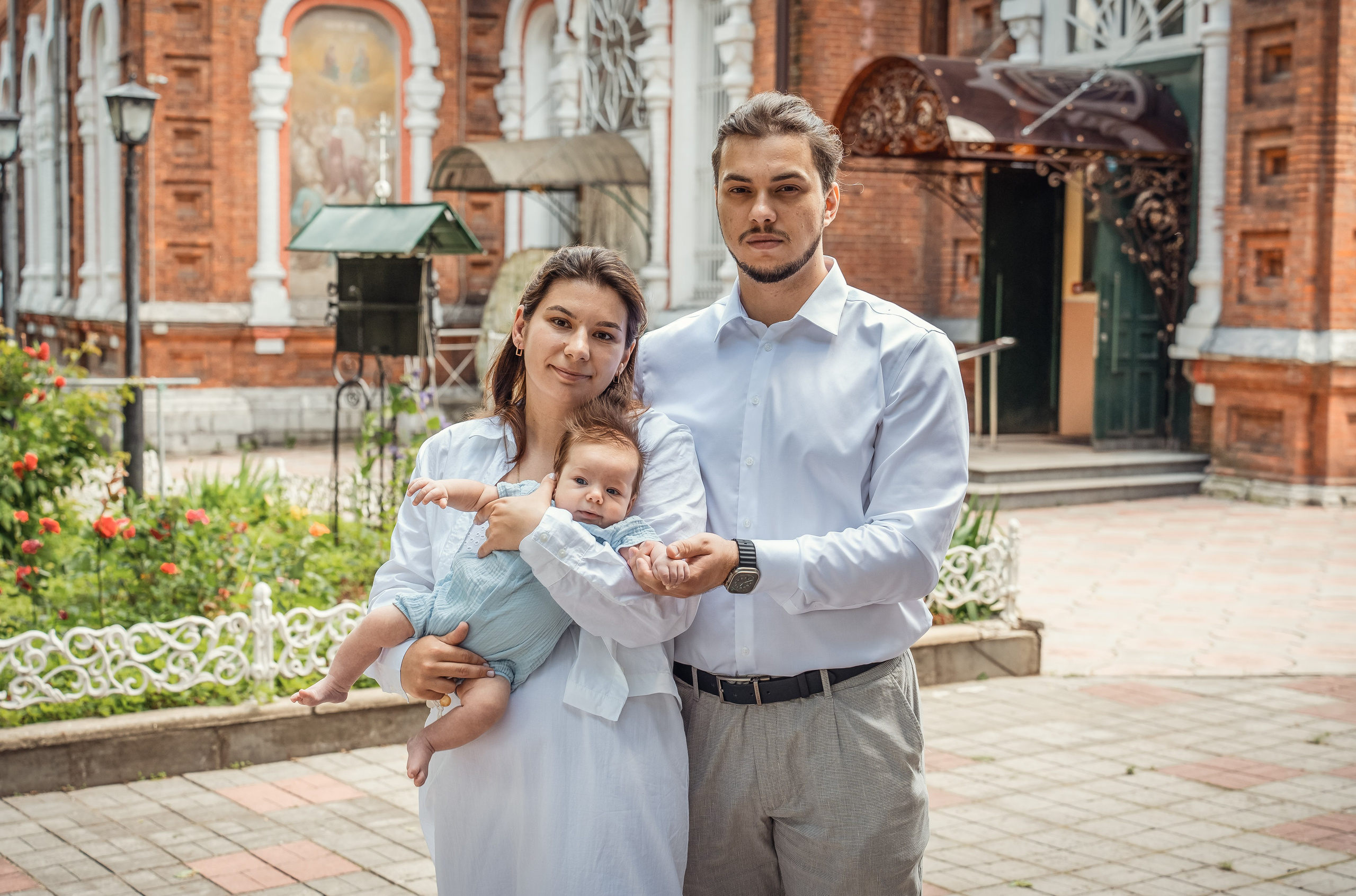 Крещение Федора в храме 12 апостолов. Фотограф на Крещение Тула и Венчание в Туле, детский и семейный фотограф
