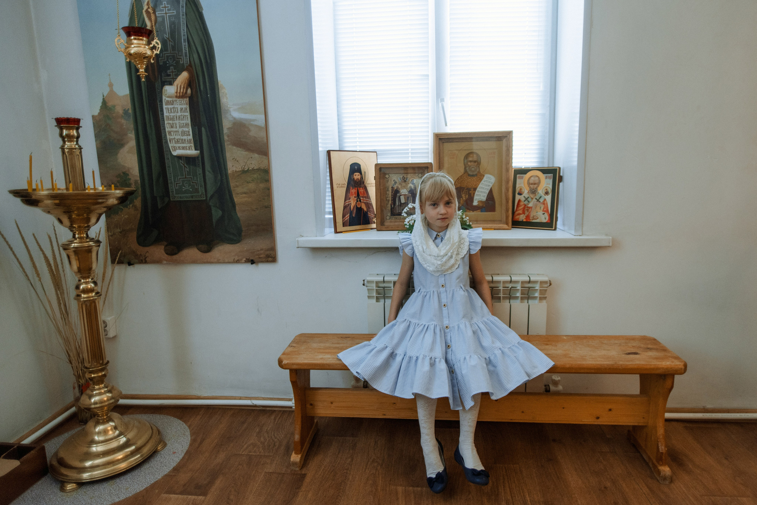 Крещение Даши и Алены. Семейный документальный фотограф в Волгограде Мариэта Додина