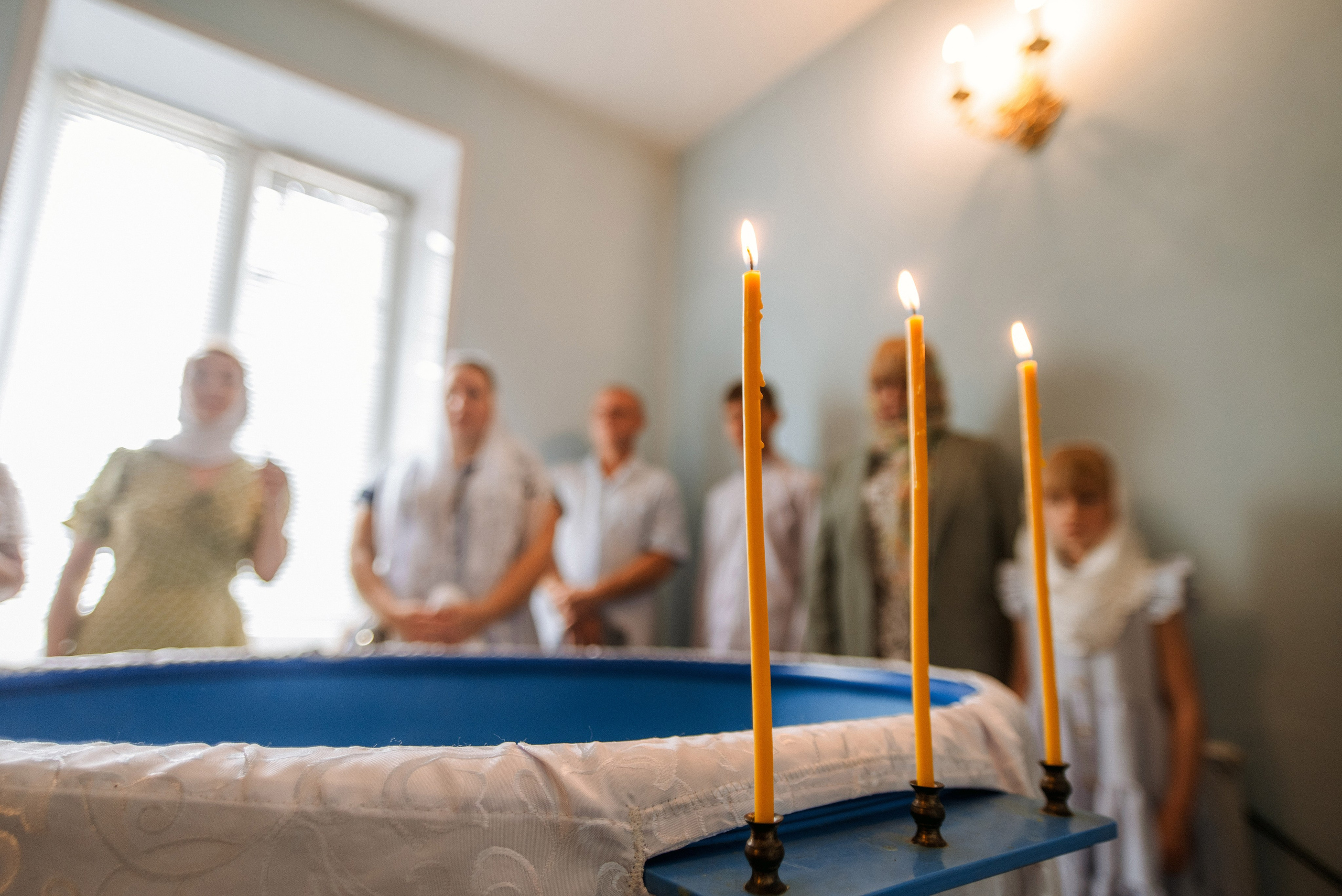 Крещение Даши и Алены. Семейный документальный фотограф в Волгограде Мариэта Додина