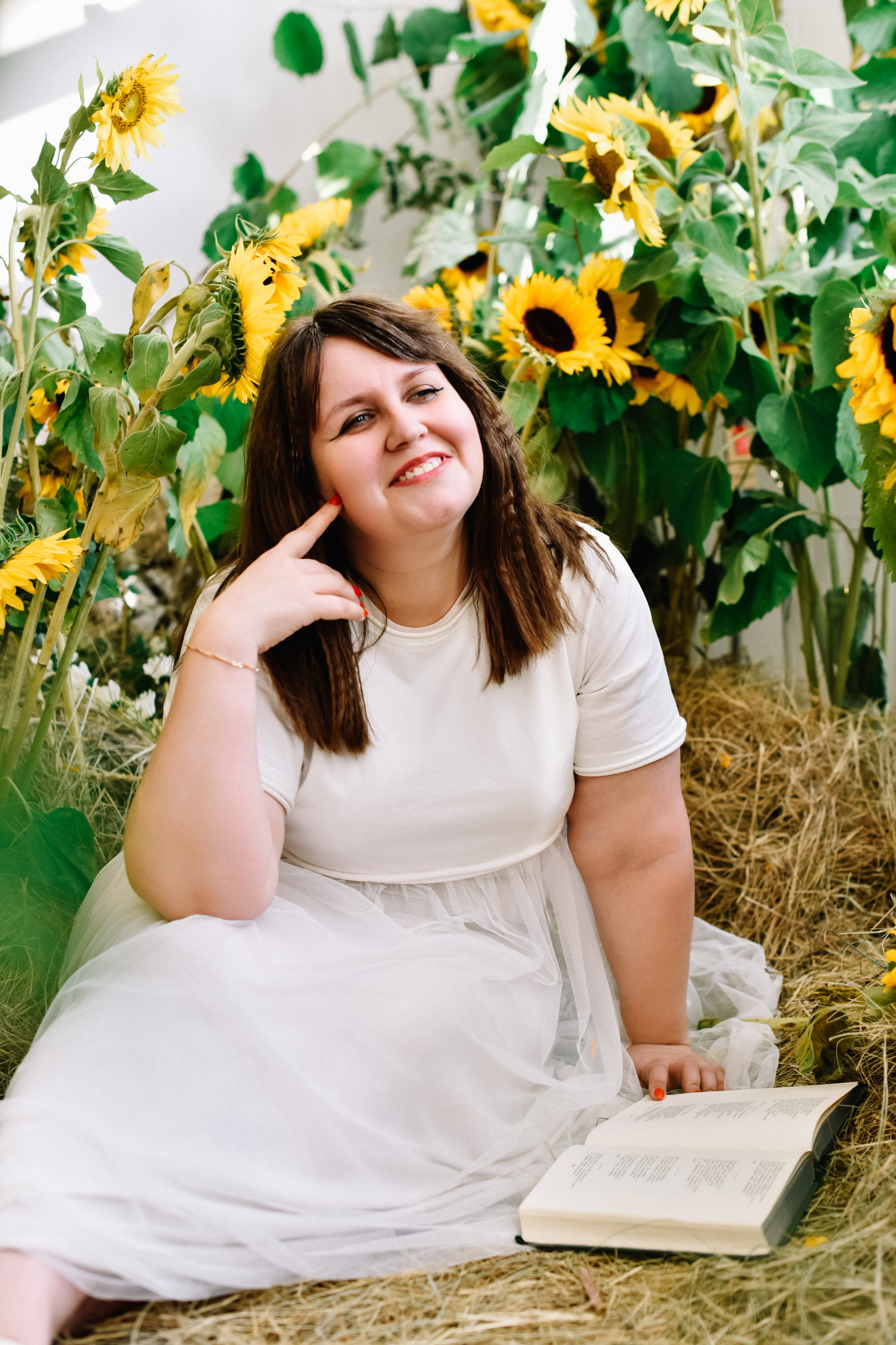 Анна подсолнухи