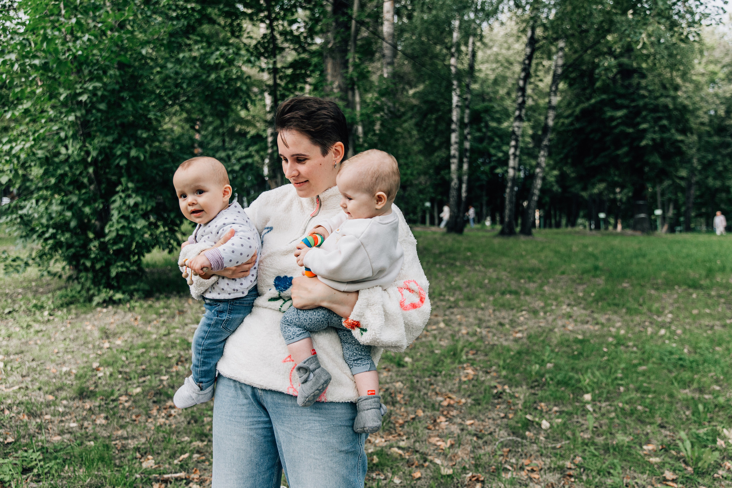 Аня, Вера, Кира и мама. Фотограф-анималист в Москве Соломонова Варвара