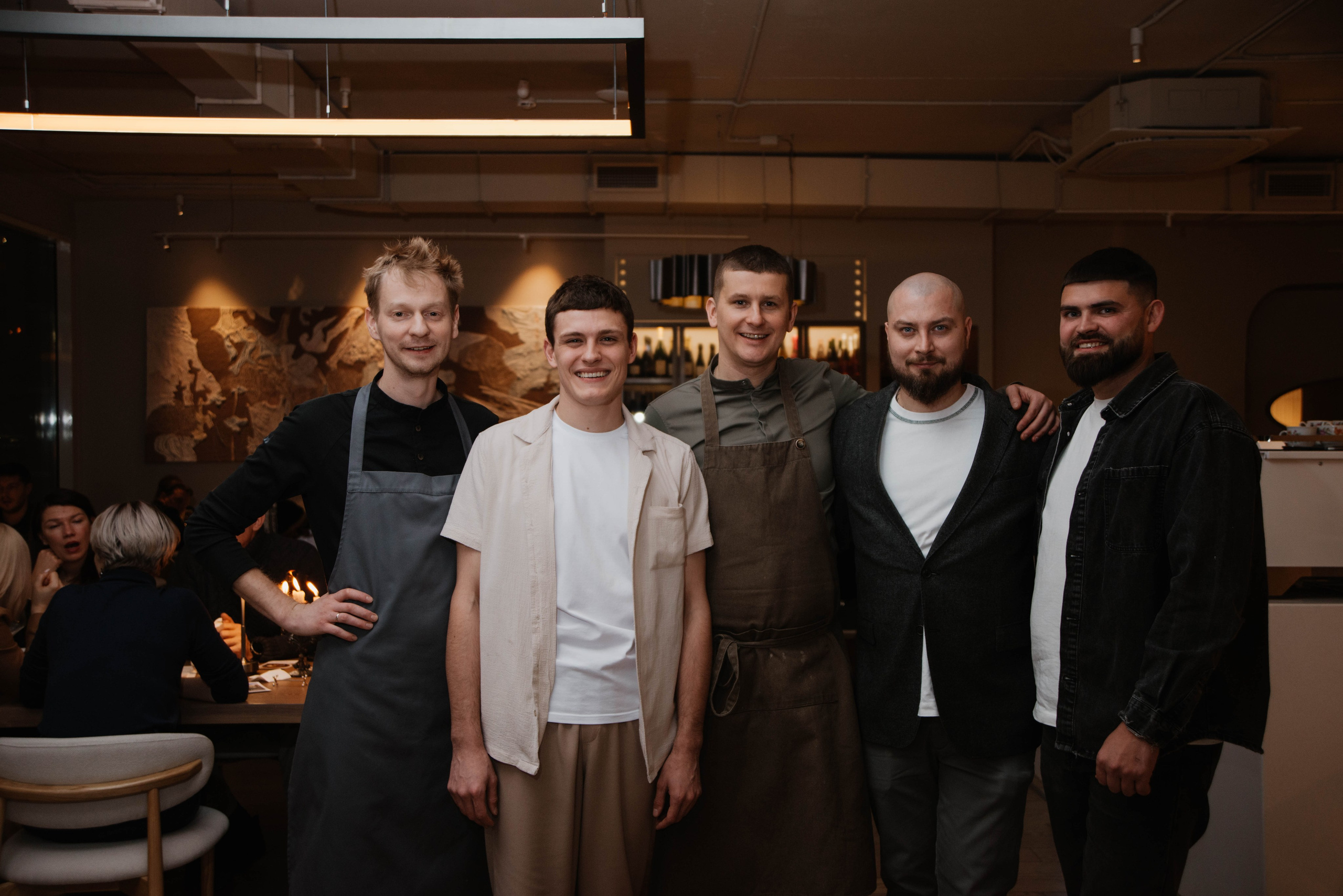 Шеф-тейбл в ресторане La Volte. Ксения Glossa. Портретный и репортажный фотограф в Самаре