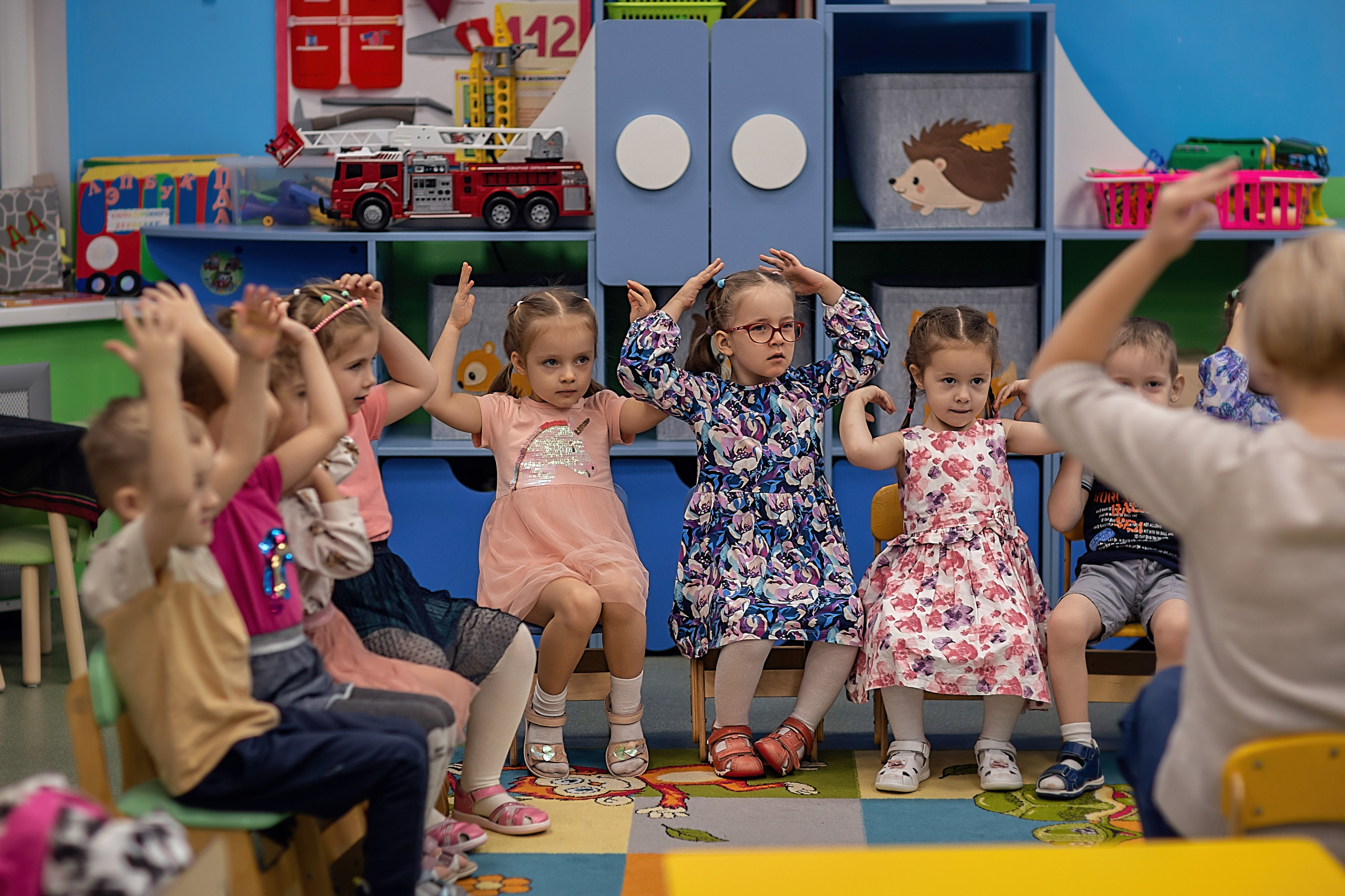 День в саду_Зима_2023 год. Семейный фотограф в Санкт-Петербурге