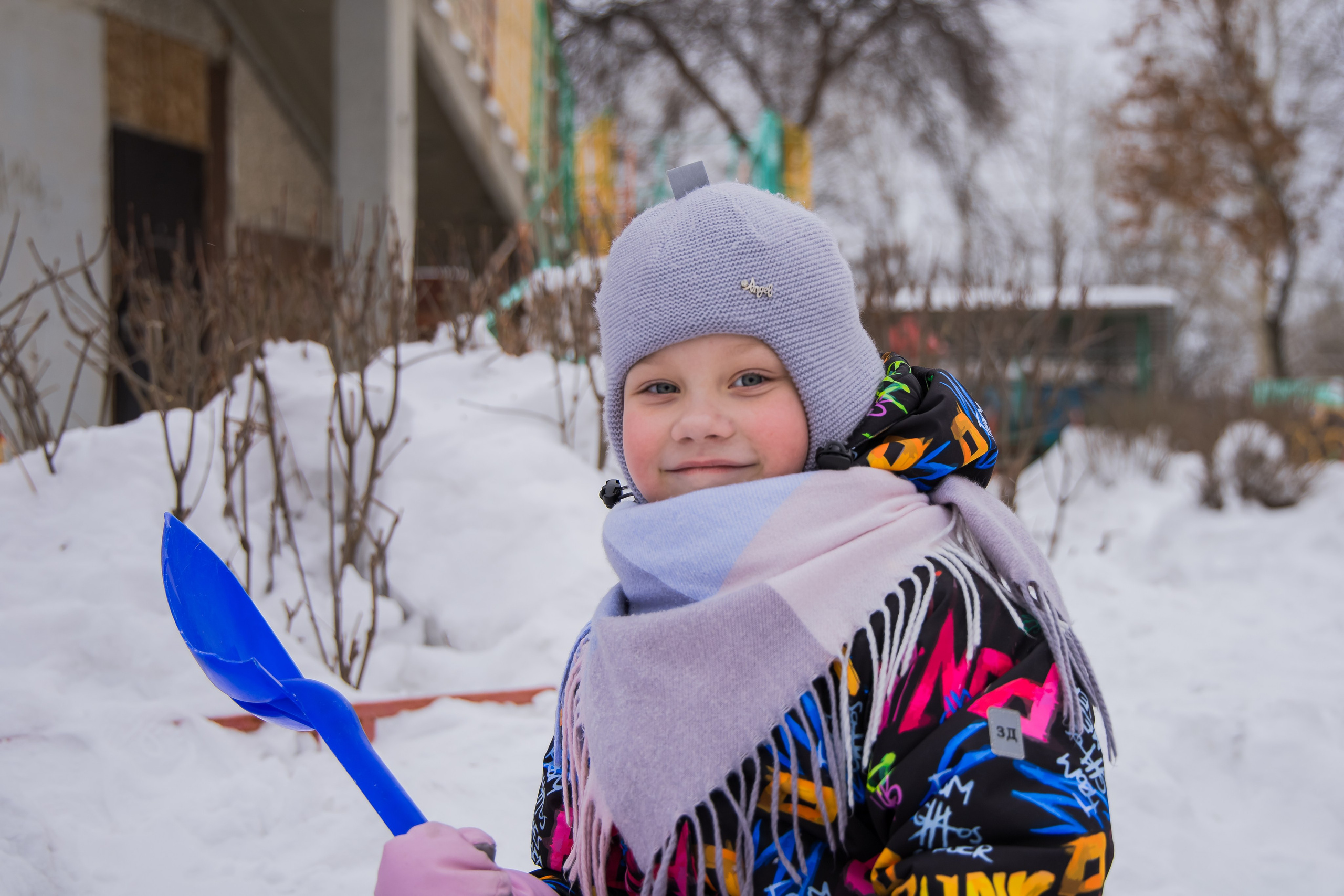 Зима. Детский сад